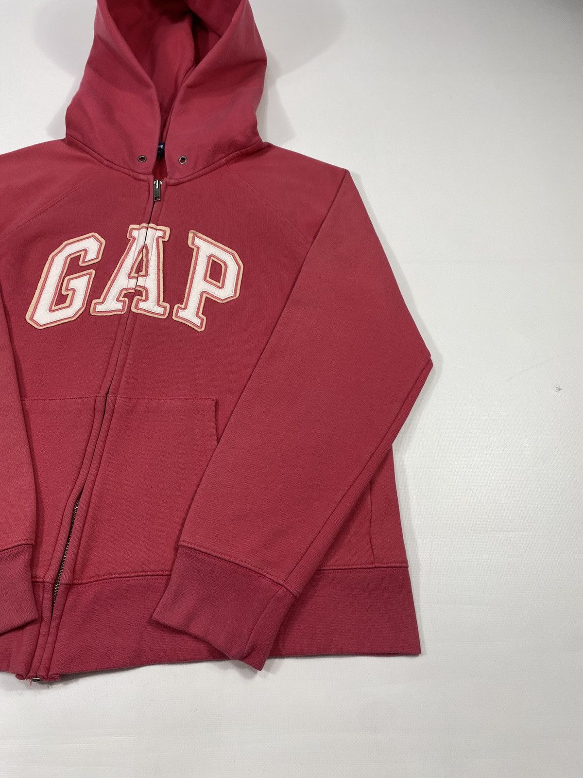 Gap Y2K Gap Zip Pink Hoodie Size L / US 10 / IT 46 - 8 Thumbnail
