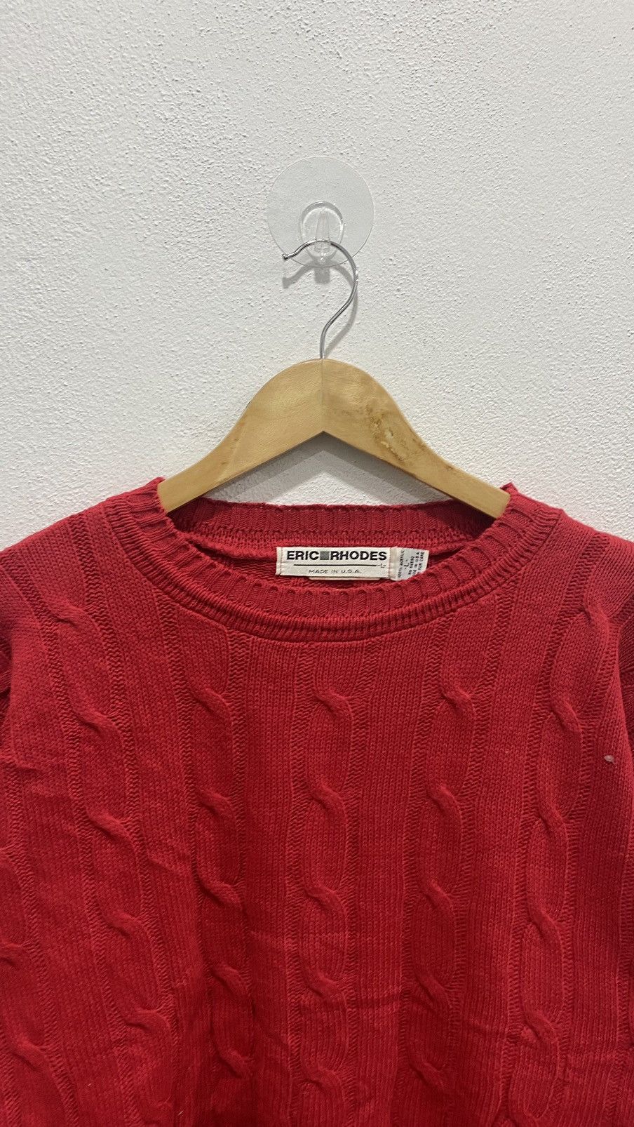 Aran Isles Knitwear × Homespun Knitwear × Vintage Cable Knitted Sweater 90s Punk Grunge Hysteric Lgb Size US L / EU 52-54 / 3 - 2 Thumbnail