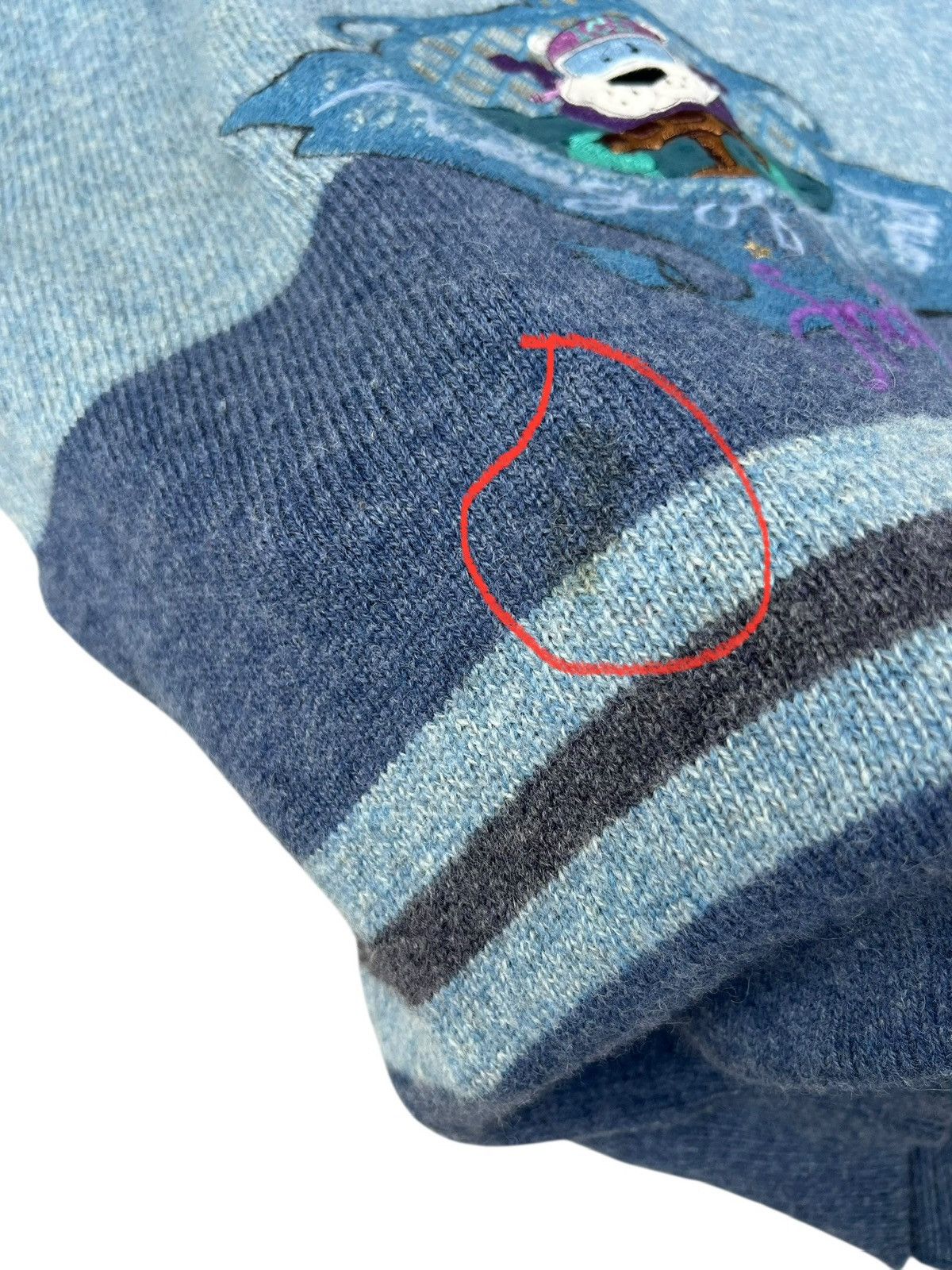 Iceberg Vintage 80s 90s Iceberg Sport King Of The Road Wool Knitwear Size US M / EU 48-50 / 2 - 11 Thumbnail