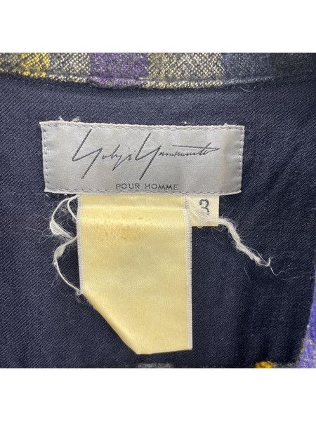 Yohji Yamamoto Yohji Yamamoto POUR HOMME 98ss jacket Size US L / EU 52-54 / 3 - 2 Thumbnail