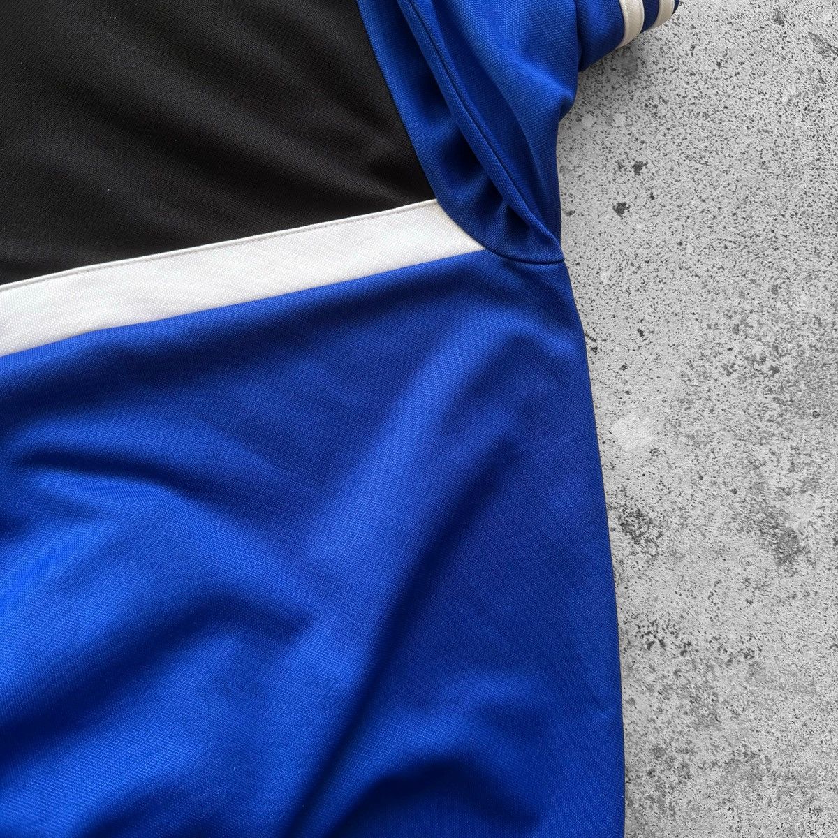 Adidas Adidas Mens Blue ClimaCool 3 Stripe 1/4 Training Pullover Size US S / EU 44-46 / 1 - 6 Thumbnail