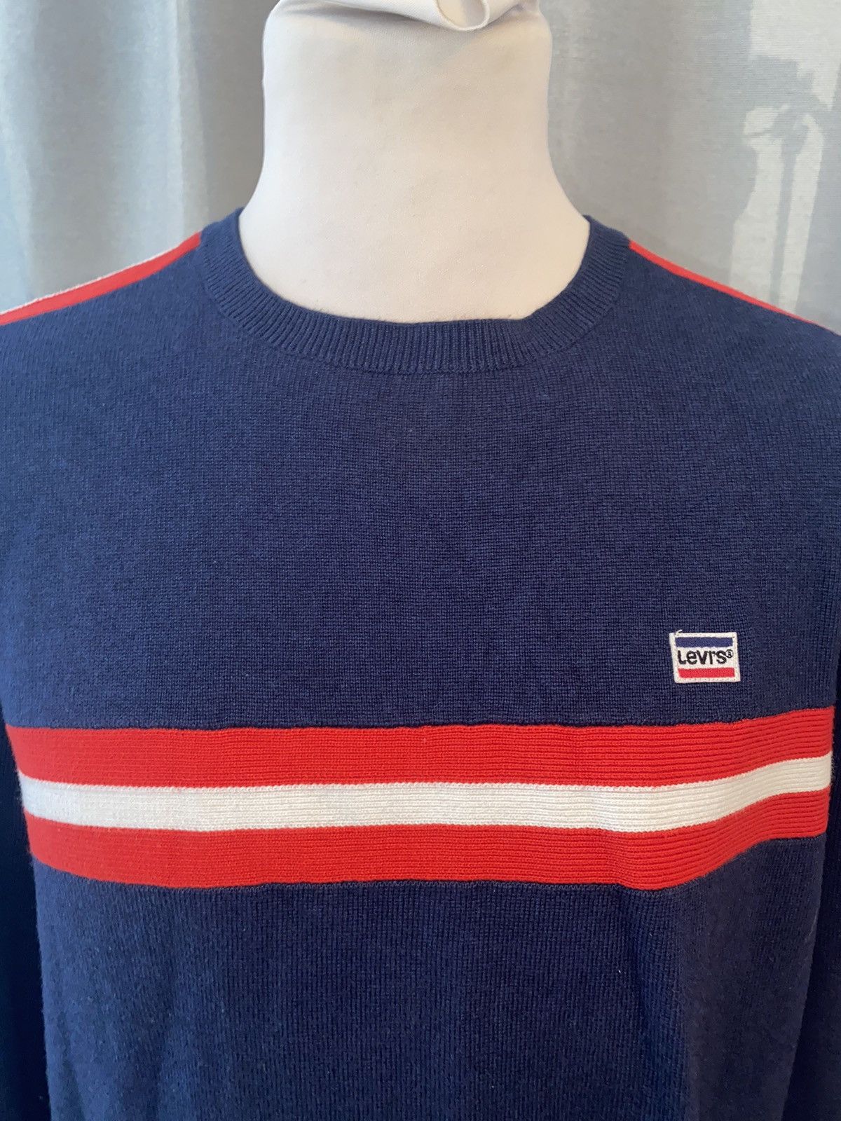 Levi's Levi’s Jumper - Blue - Large - Very Good Condition Size US L / EU 52-54 / 3 - 2 Thumbnail