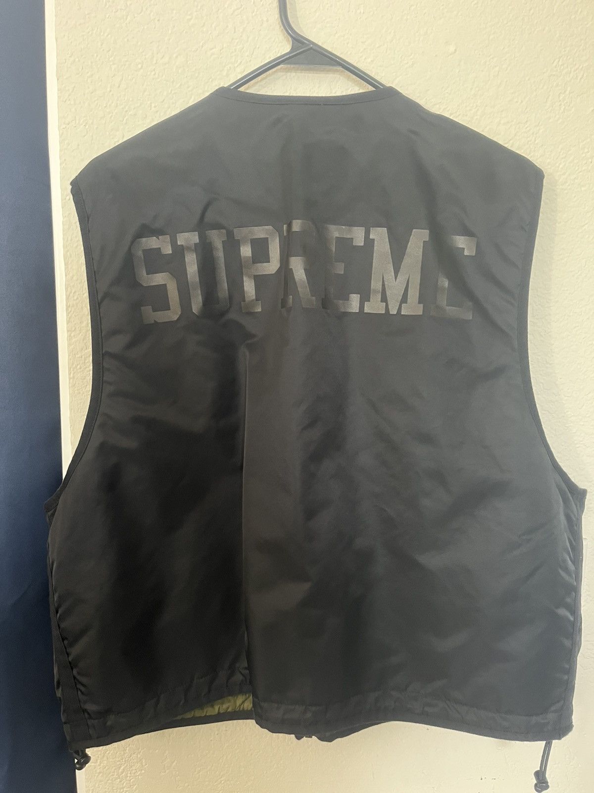 Supreme Supreme Black Vest Reversible Small Jacket Alpha Industries Size US S / EU 44-46 / 1 - 5 Thumbnail