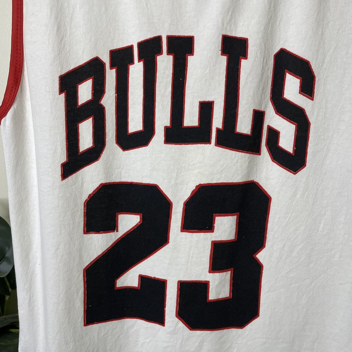 NBA × Vintage NBA Chicago Bulls 23 Michael Jordan Sleeveless Size US M / EU 48-50 / 2 - 2 Thumbnail