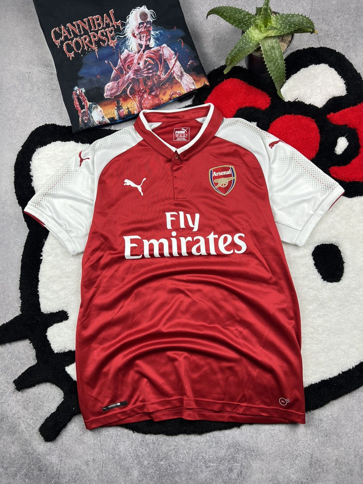 Puma Puma Arsenal London 2016 Home Soccer Football Y2K Jersey Size US L / EU 52-54 / 3 - 1 Thumbnail