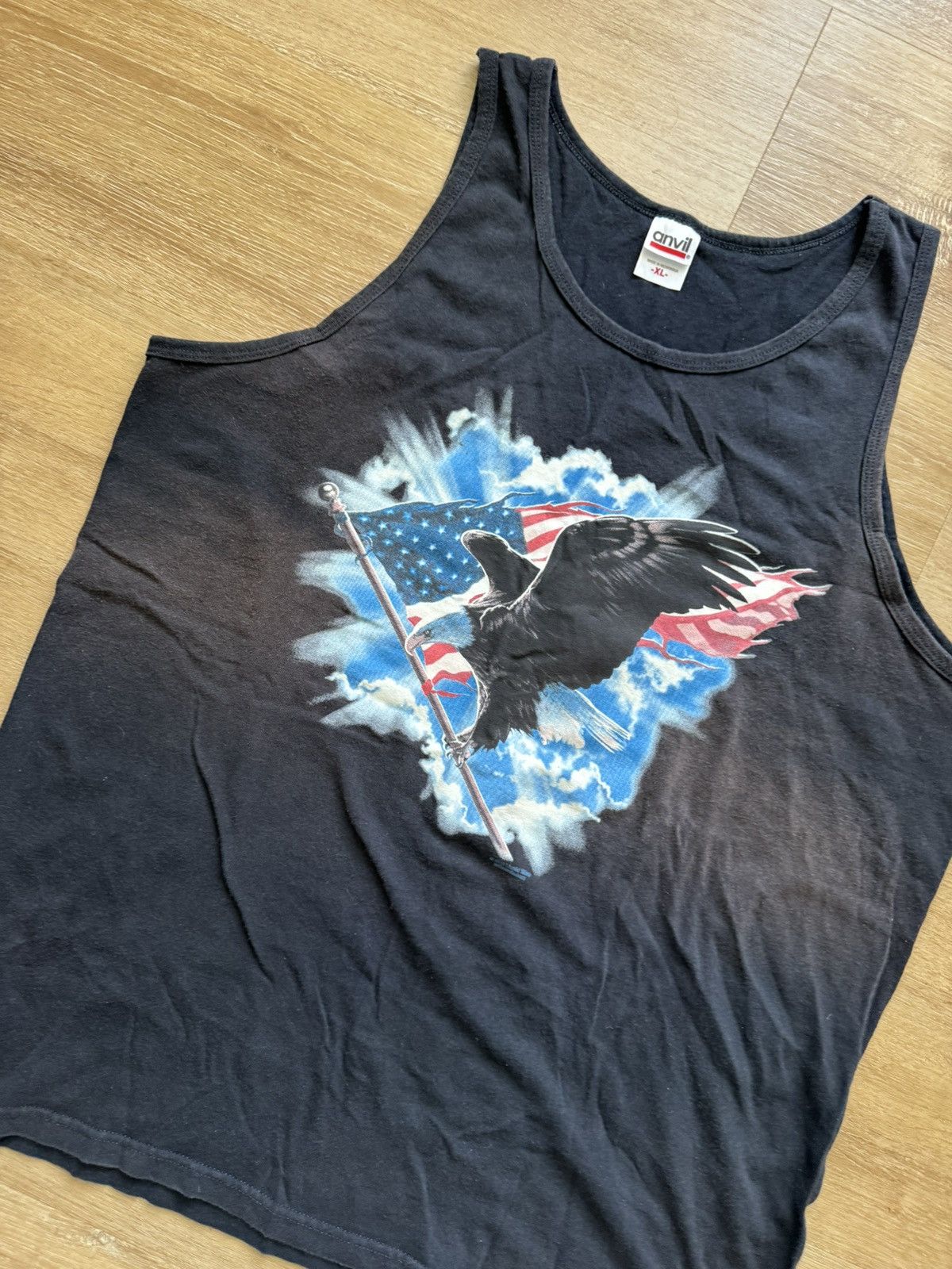Other Majestic Eagle Holding American Flag Patriotic Tank Top XL Size US XL / EU 56 / 4 - 2 Thumbnail