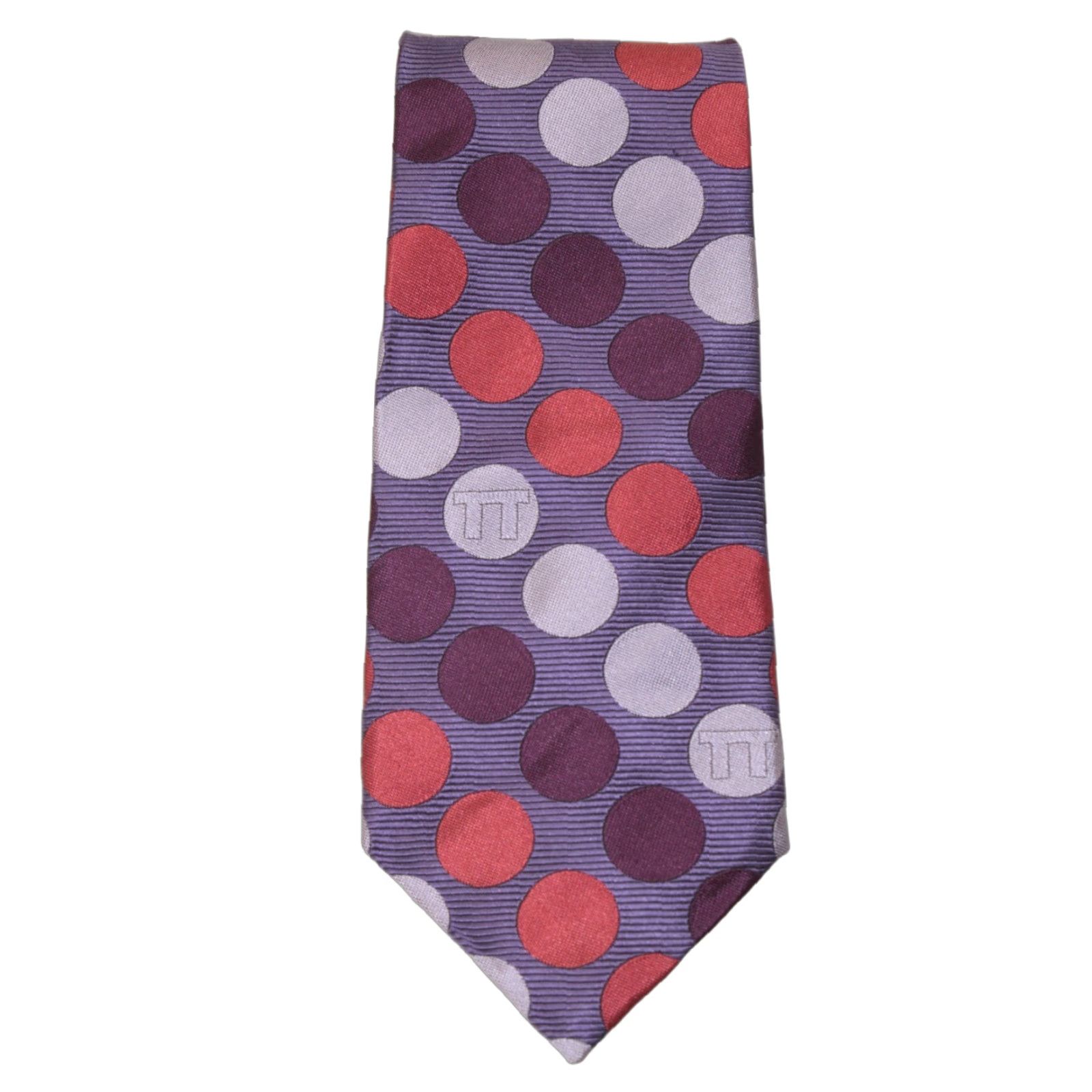 Lee VINTAGE Lee Allison 4 in Hand Purple Silk Men's Necktie Naughty Hidden Message Tie Size ONE SIZE - 1 Thumbnail