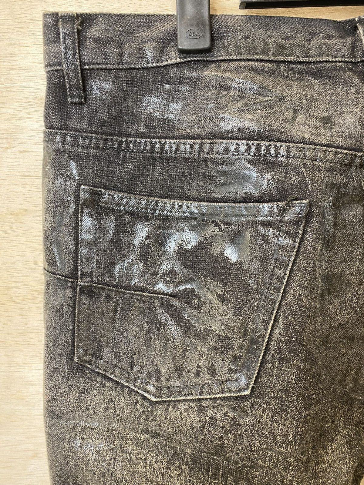 Dior × Hedi Slimane Dion HOMME AW07 LUSTER WAX Denim Size US 33 - 3 Thumbnail