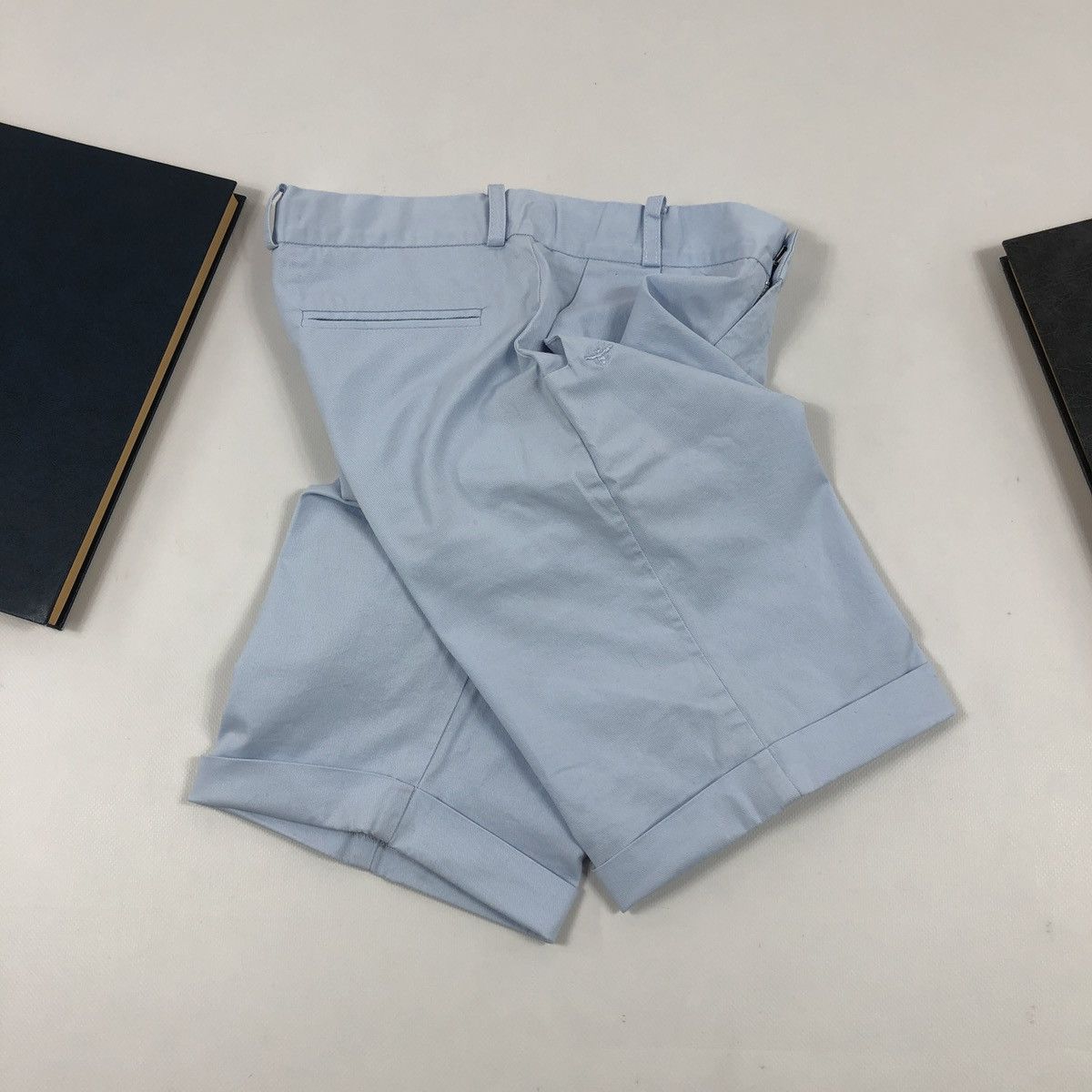 Dior Child DIOR HOMME Logo Bee Embroidered Denim Breeches Chino Bermuda Shorts Size 24" / US 00 / IT 34 - 7 Thumbnail