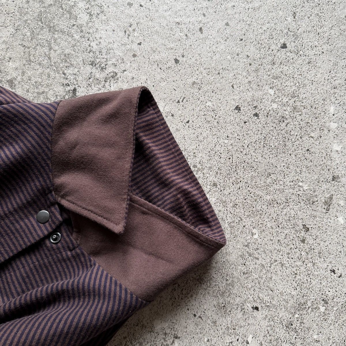 Marimekko Marimekko Marja Suna Vintage Women Burgundy Striped Cardigan Size L / US 10 / IT 46 - 6 Thumbnail