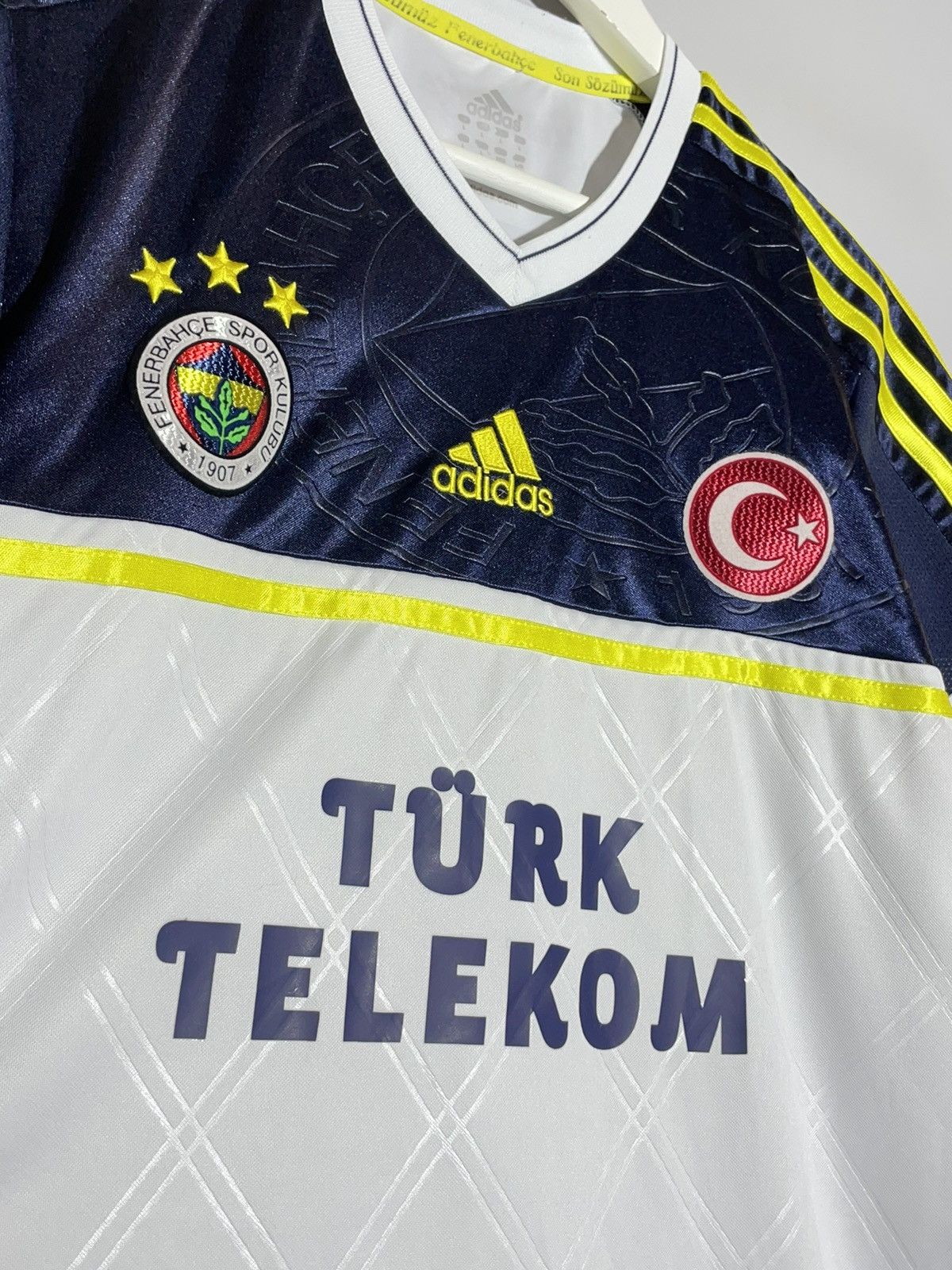 Adidas Fenerbahce Adidas 2013/14 Away Y2k Streetwear Football Shirt Size US L / EU 52-54 / 3 - 3 Thumbnail