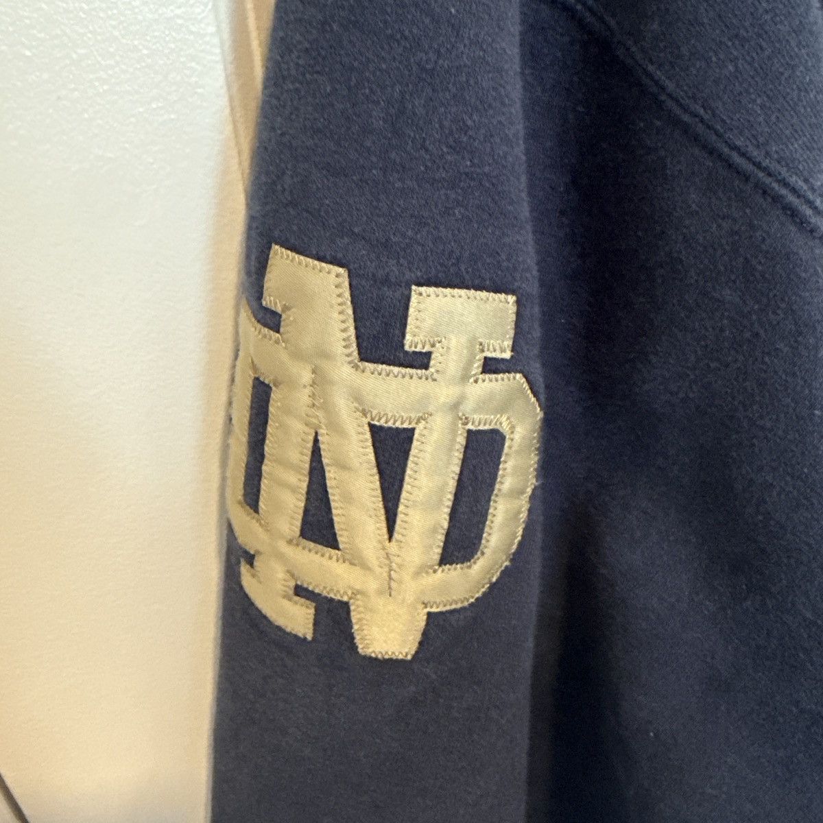 Vintage Vintage 90s Notre Dame Sweatshirt Size US L / EU 52-54 / 3 - 4 Thumbnail