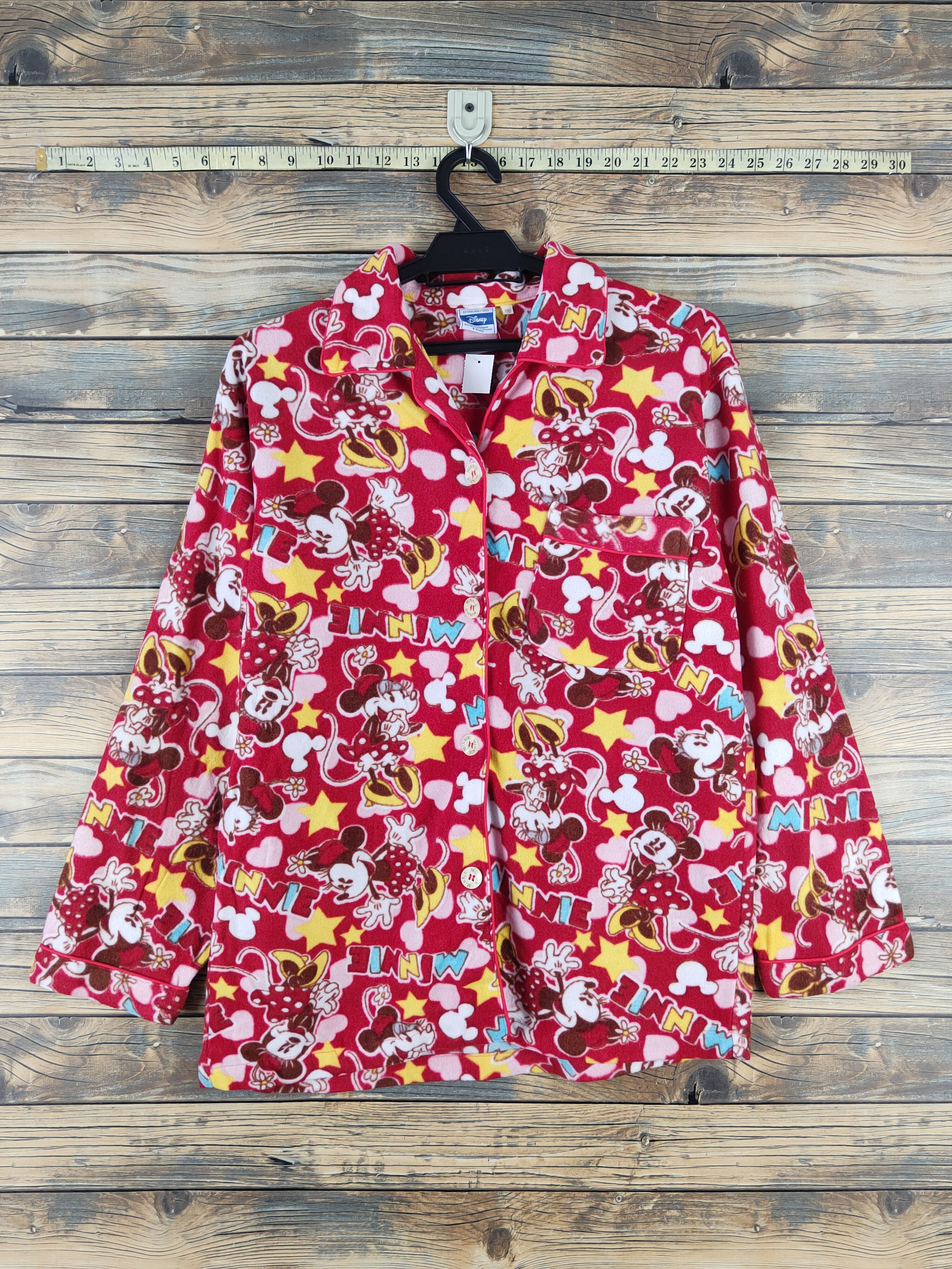 Disney × Vintage DL Disney Red Minnie Mouse Wool Pyjamas #009 Size M / US 6-8 / IT 42-44 - 1 Thumbnail