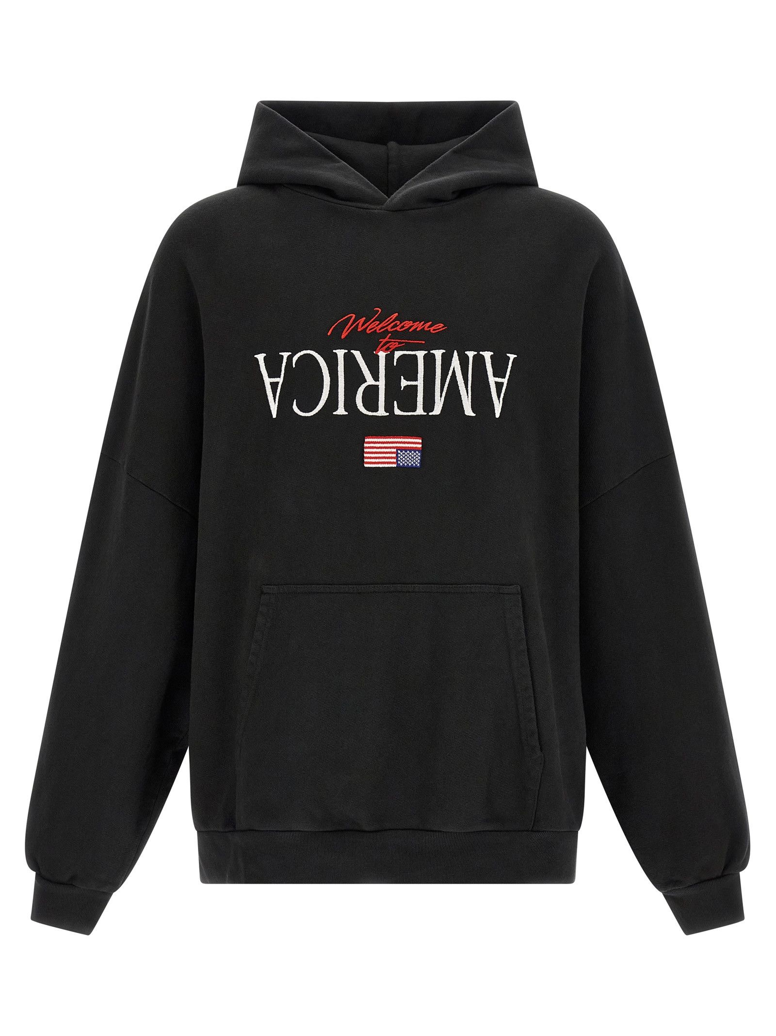 Willy Chavarria 'Welcome To America-Hooligan' hoodie Size US XS / EU 42 / 0 - 1 Thumbnail