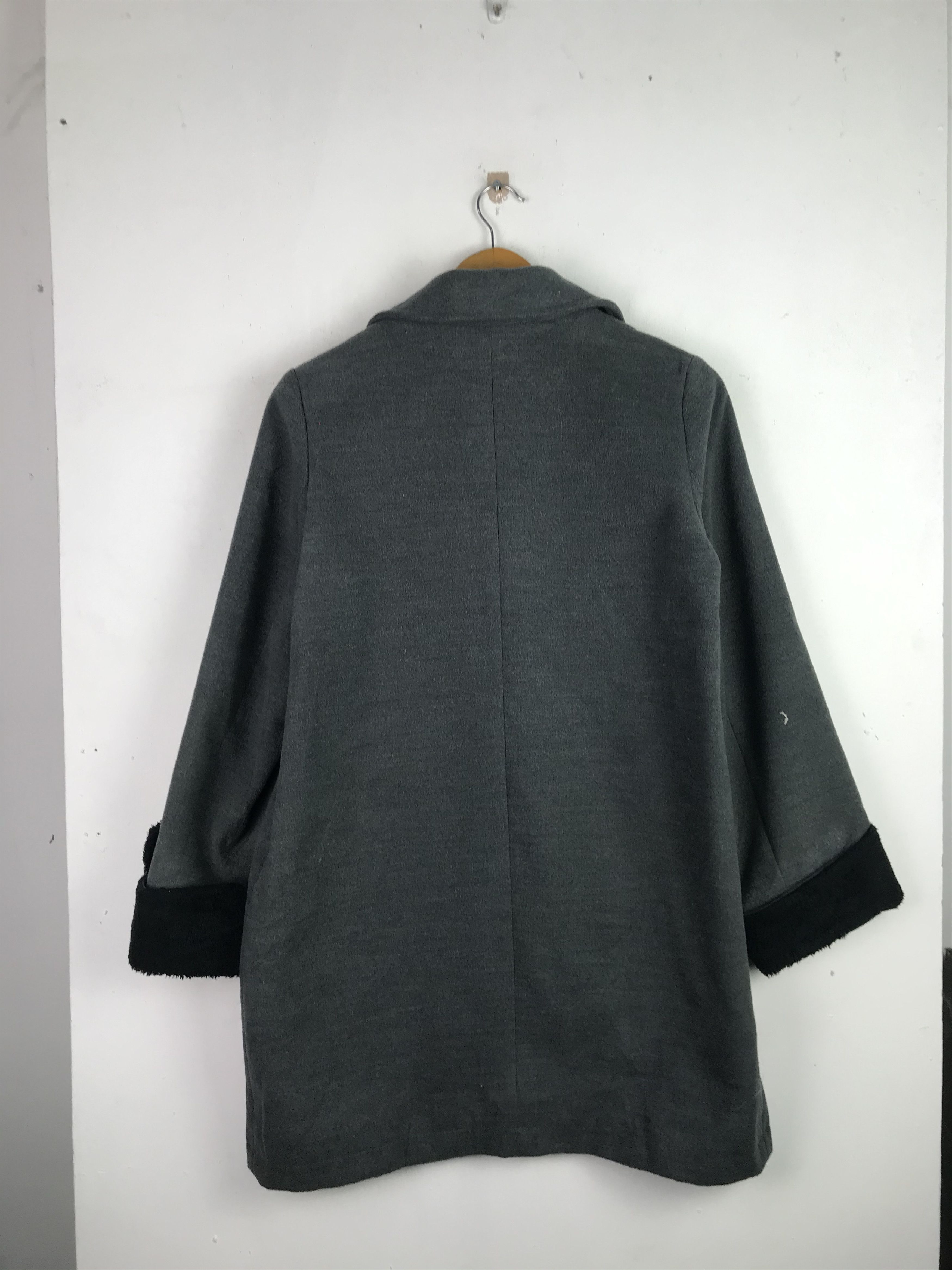 Japanese Brand × Vintage Vintage Rivet & Surge Rare Design Wool Long Jacket Size US M / EU 48-50 / 2 - 2 Thumbnail