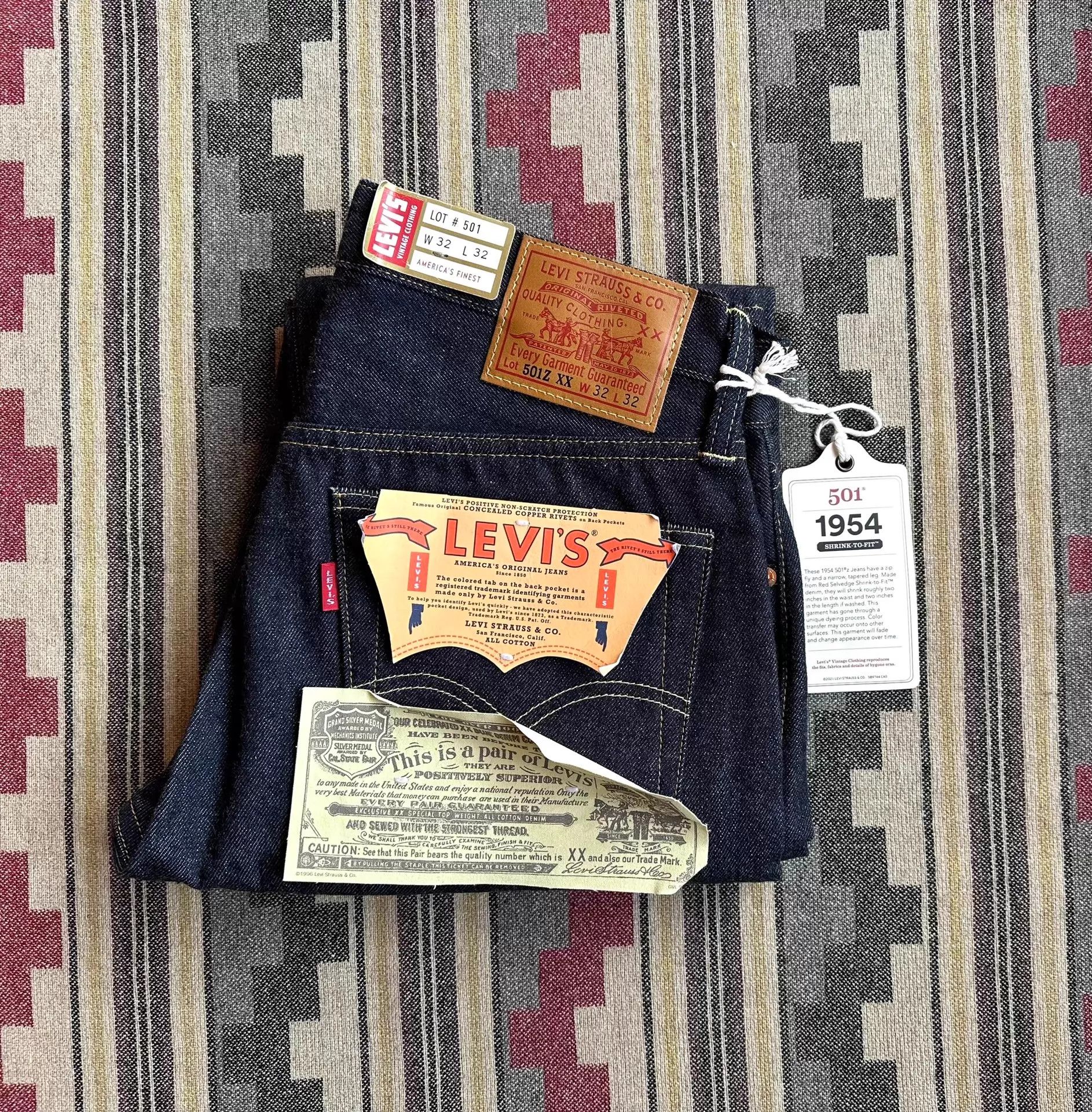 Levi's × Levi's Vintage Clothing Levi's LVC 501xx 1955 W32L34