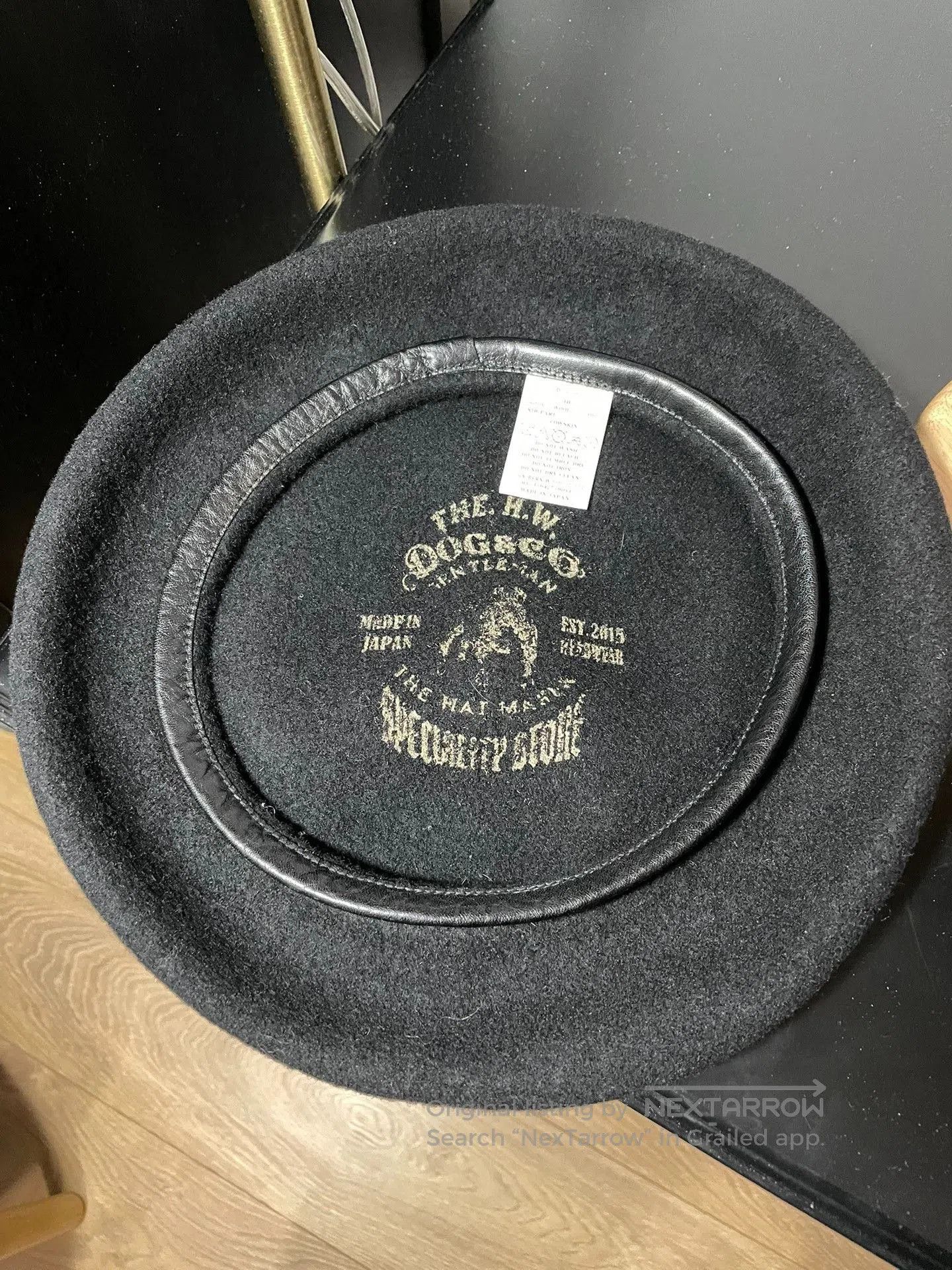 THE H.W.DOG&CO. H.W.Dog Winter Wool Beret. Size ONE SIZE - 2 Thumbnail