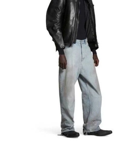 Balenciaga Balenciaga 24ss dirty pocket wide leg jeans2412-Nextarrow Size US 26 / EU 42 - 6 Thumbnail