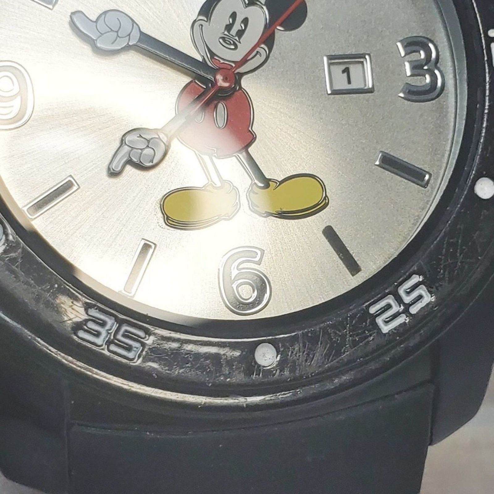 Disney Disney Mickey Mouse Day Calendar Men's Watch Size ONE SIZE - 3 Thumbnail