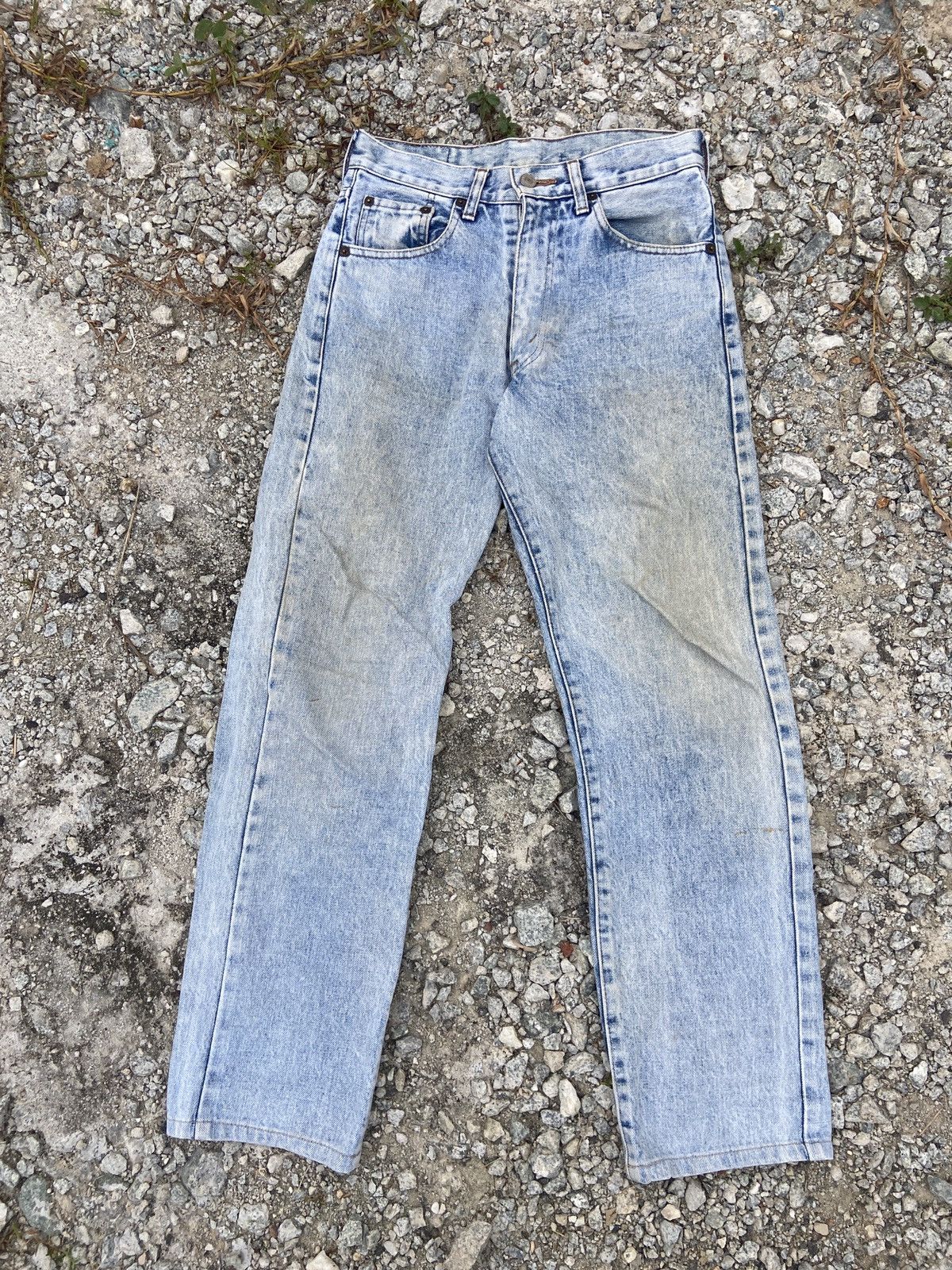 If Six Was Nine × Levi's × Vintage Vintage Levis Big E 502xx Selvadge Denim Size US 28 / EU 44 - 17 Thumbnail