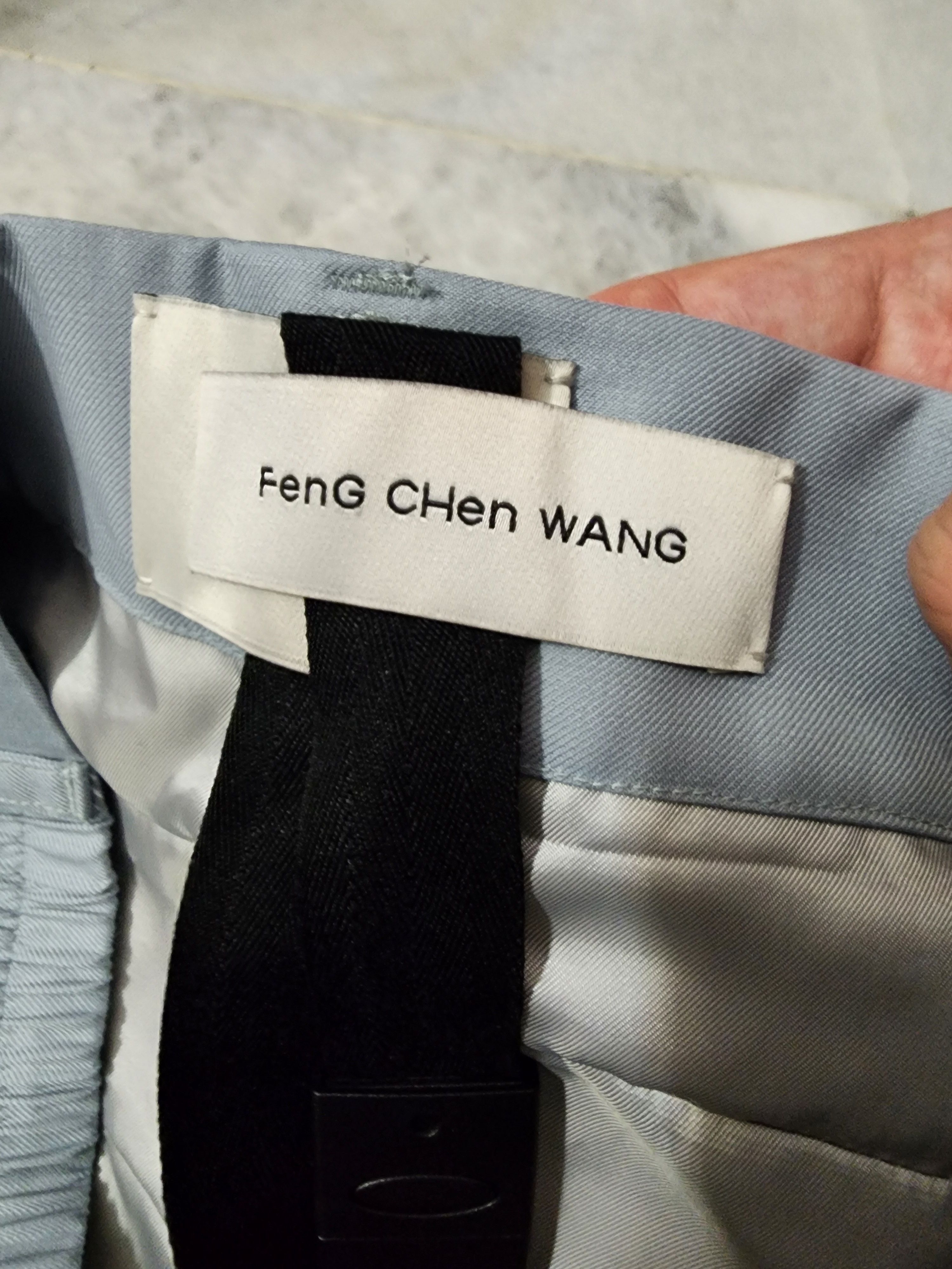 Feng Chen Wang Double Waistband Trousers Size US 34 / EU 50 - 9 Thumbnail