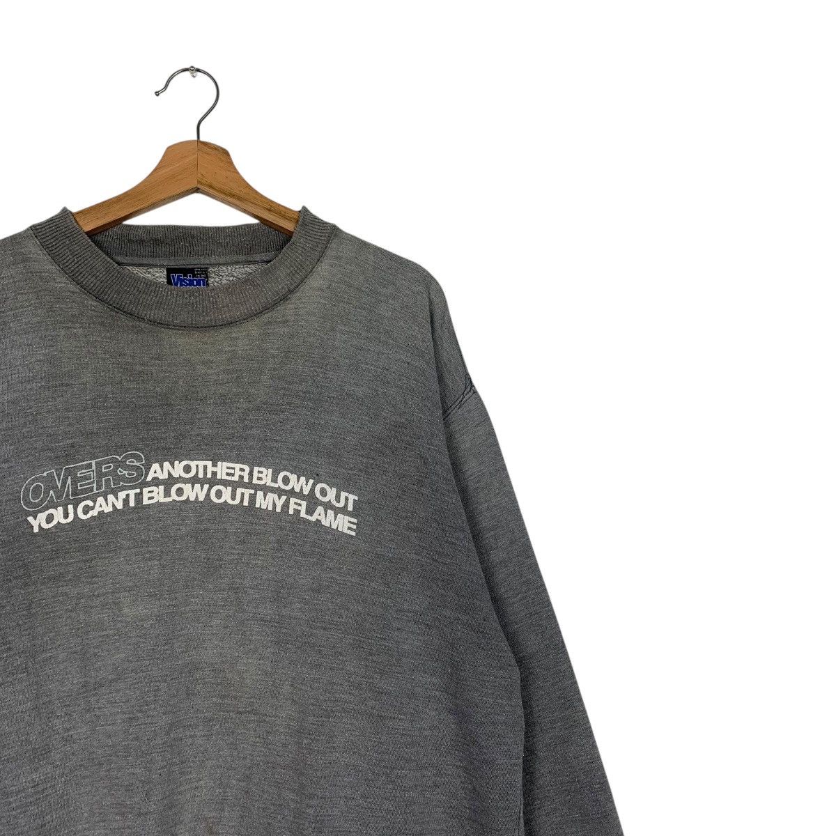 Japanese Brand Japanese Brand Vision Club Poem Sweatshirt Size US L / EU 52-54 / 3 - 5 Thumbnail