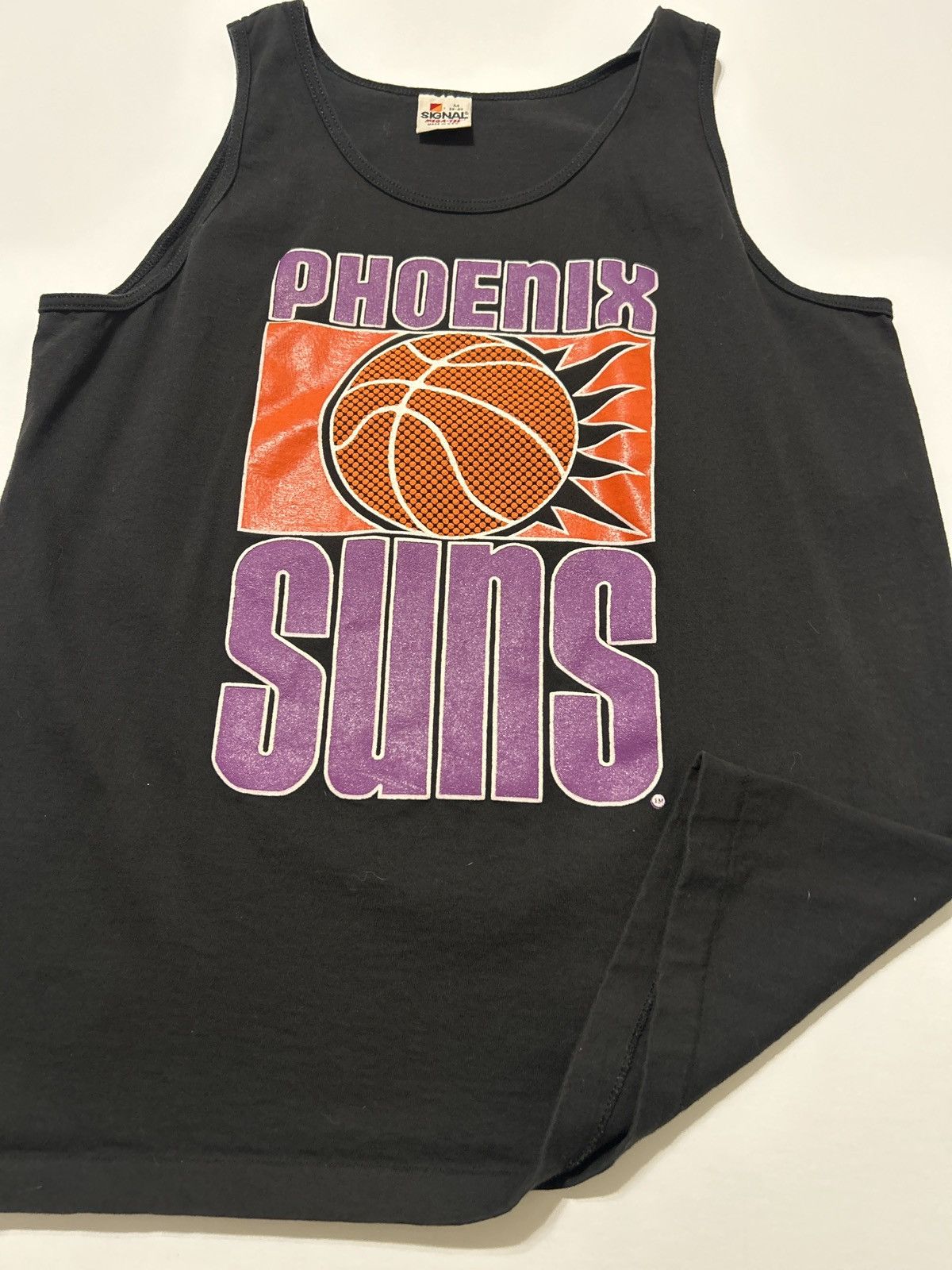 Signal Sport Vintage 90s Phoenix Suns Men’s Signal Sports Black Tank Top Size US M / EU 48-50 / 2 - 4 Thumbnail