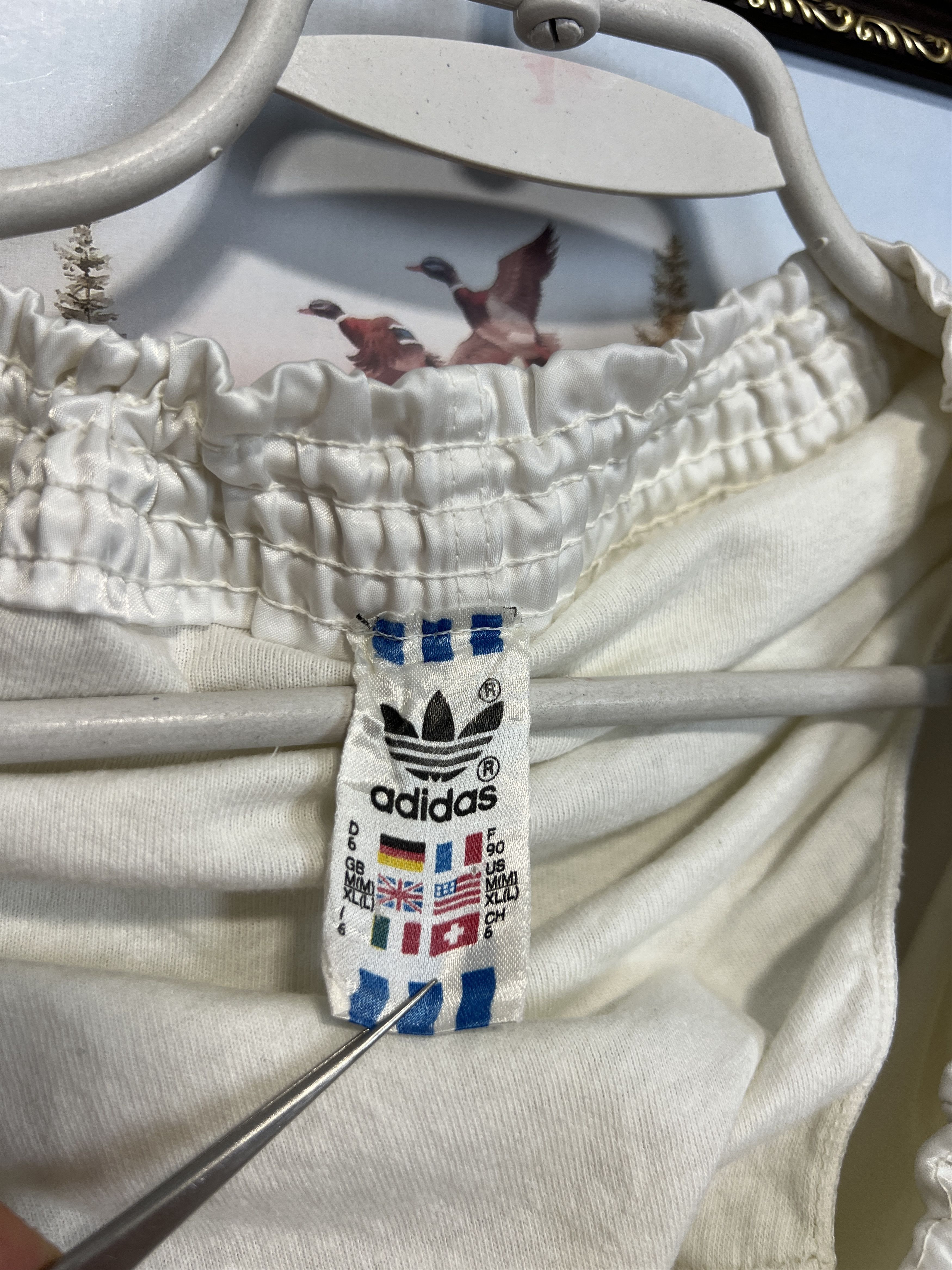 Adidas Vintage Adidas West Germany Nylon Shorts Run Athletic Rare Size US 32 / EU 48 - 7 Thumbnail