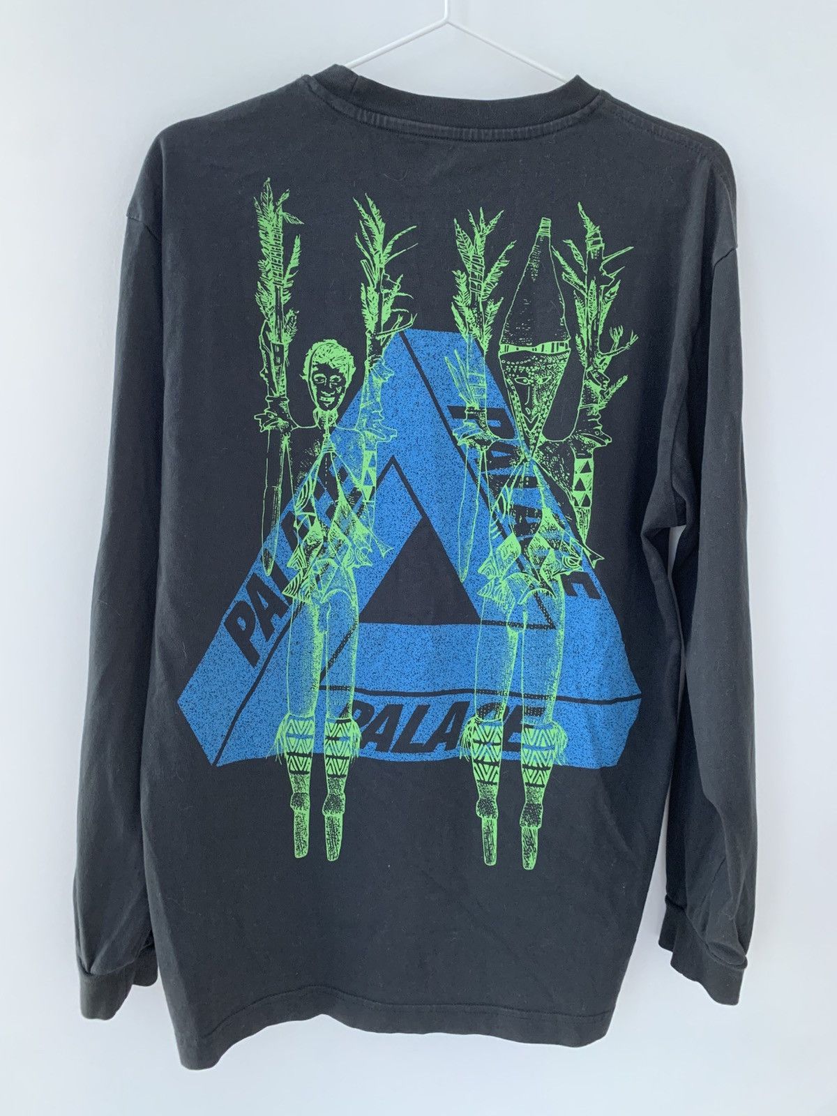Palace Palace Y So Cross Longsleeve Black Size Medium READY TO