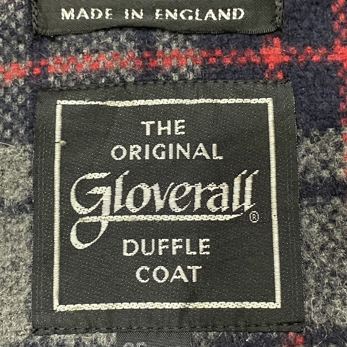 Gloverall Vintage Gloverall Duffle Coat Navy Blue with Tartan Lining Size US L / EU 52-54 / 3 - 7 Thumbnail