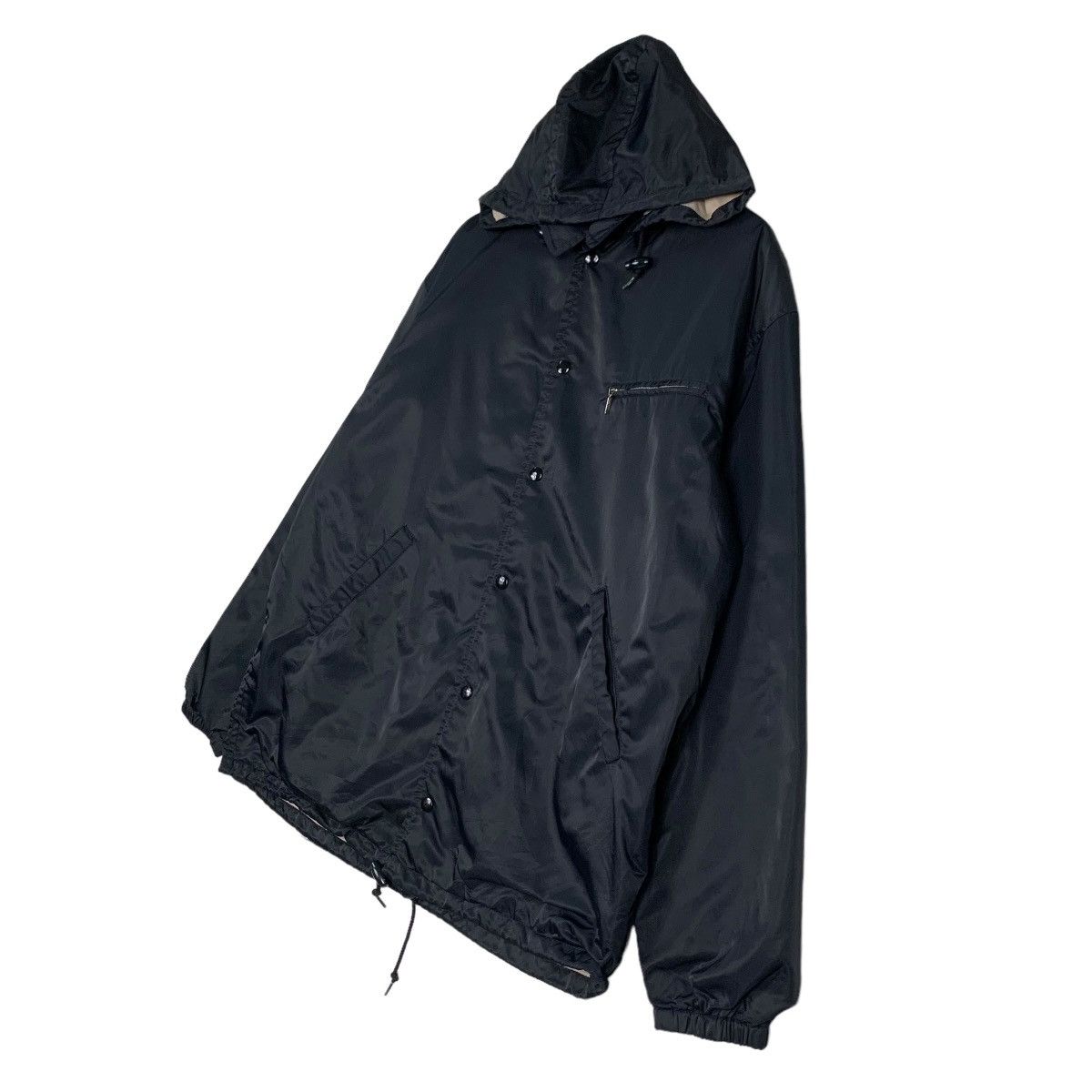BIGI MEN’S BIGI Big Logo Hooded Coach Jacket #0010-C1 Size US M / EU 48-50 / 2 - 5 Thumbnail