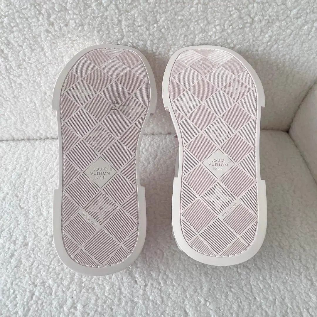 Louis Vuitton Takashi Murakami x Louis Vuitton Sakura Strappy Sandals 37 Size US 6.5 / IT 36.5 - 4 Thumbnail