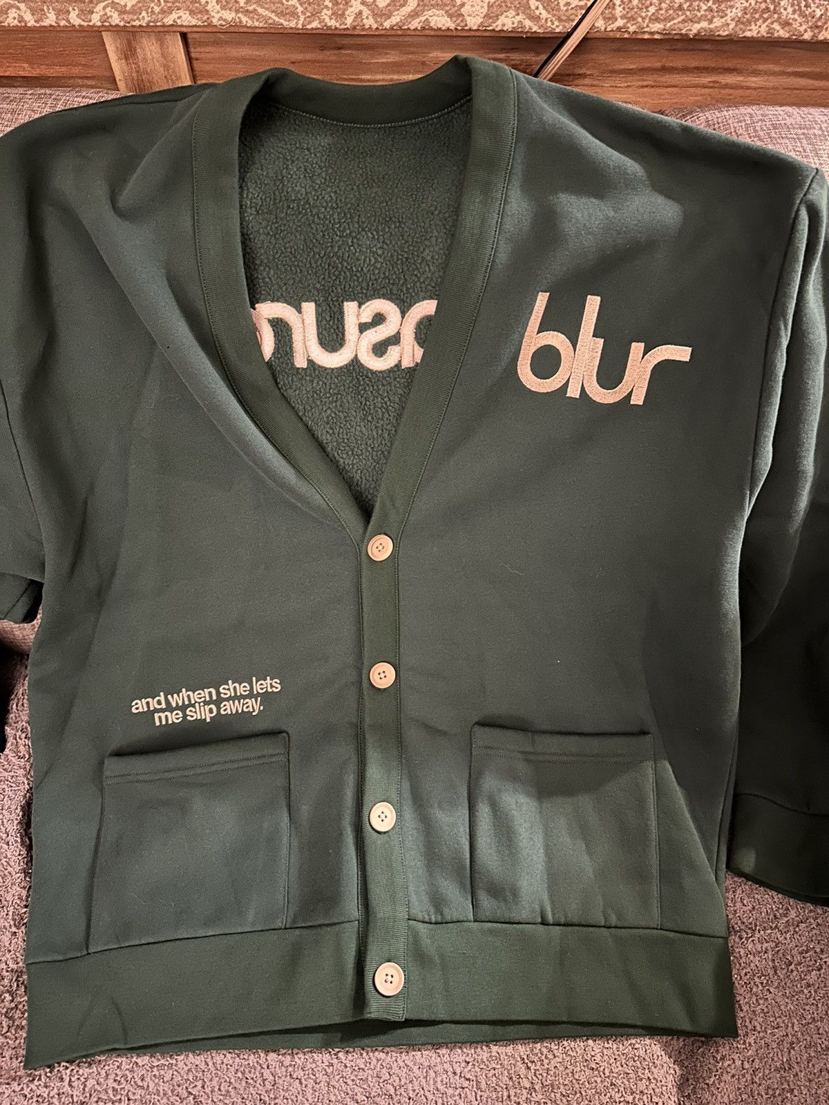 Pleasures PLEASURES X BLUR CARDIGAN | Grailed