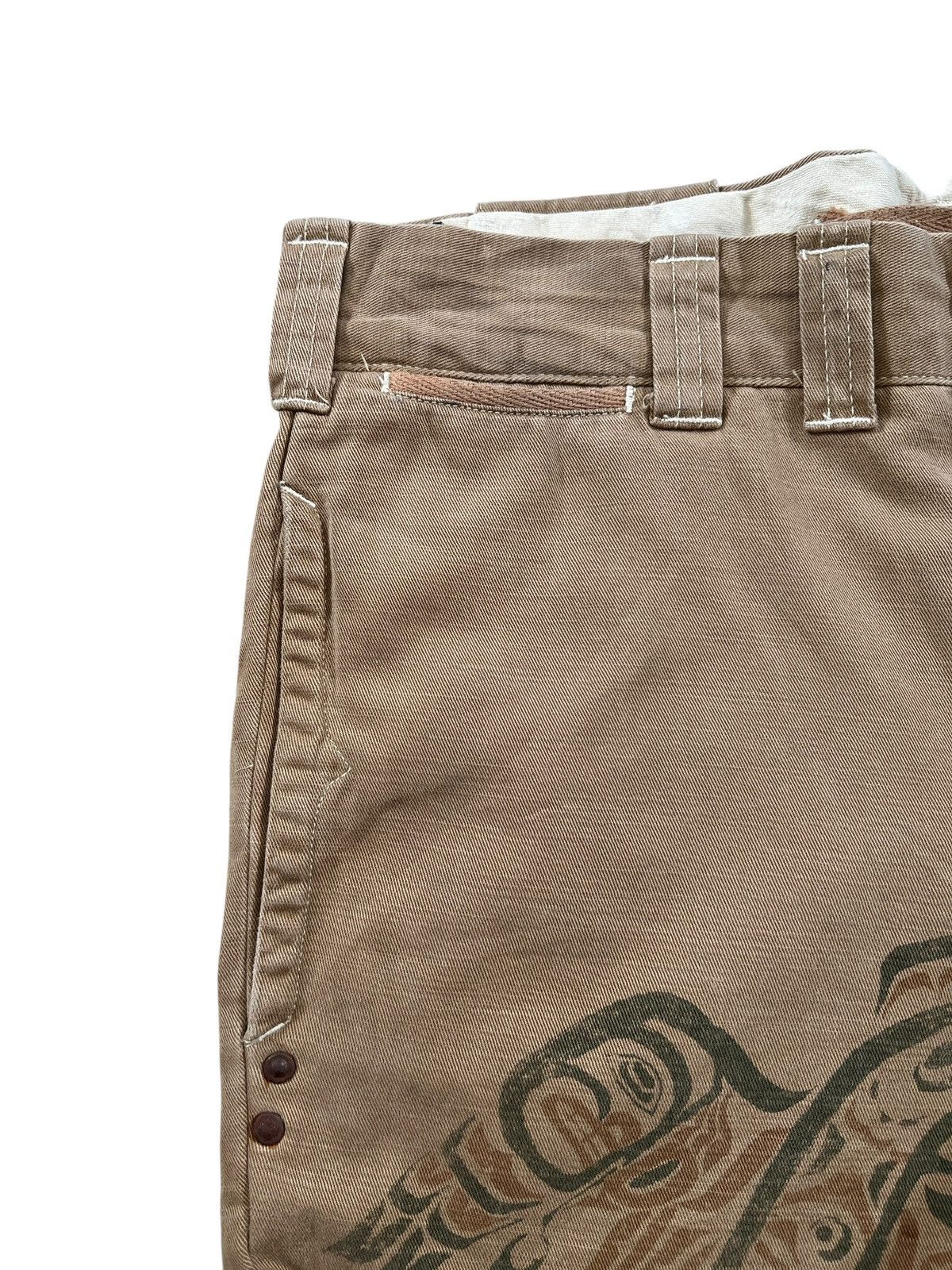 Polo Ralph Lauren Vintage Polo Ralph Lauren ‘Built Well” Printed Chinos Size US 33 - 14 Thumbnail
