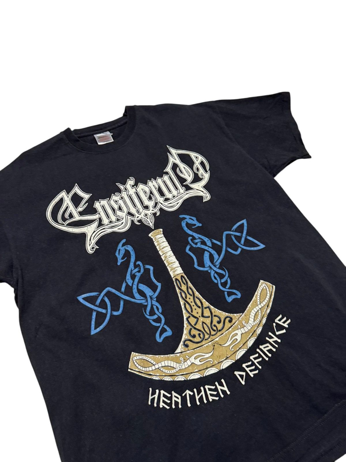 Band Tees Vintage Ensiferum T-Shirt heathen defiance Size US XL / EU 56 / 4 - 2 Thumbnail