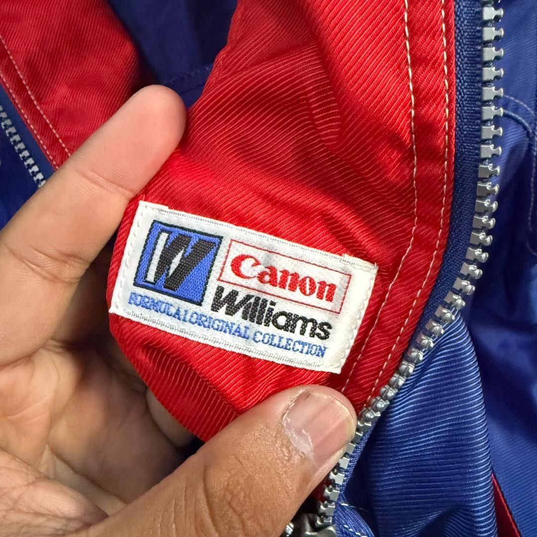 Vintage Vintage Canon William F1 Racing Team Jacket Size US L / EU 52-54 / 3 - 8 Thumbnail