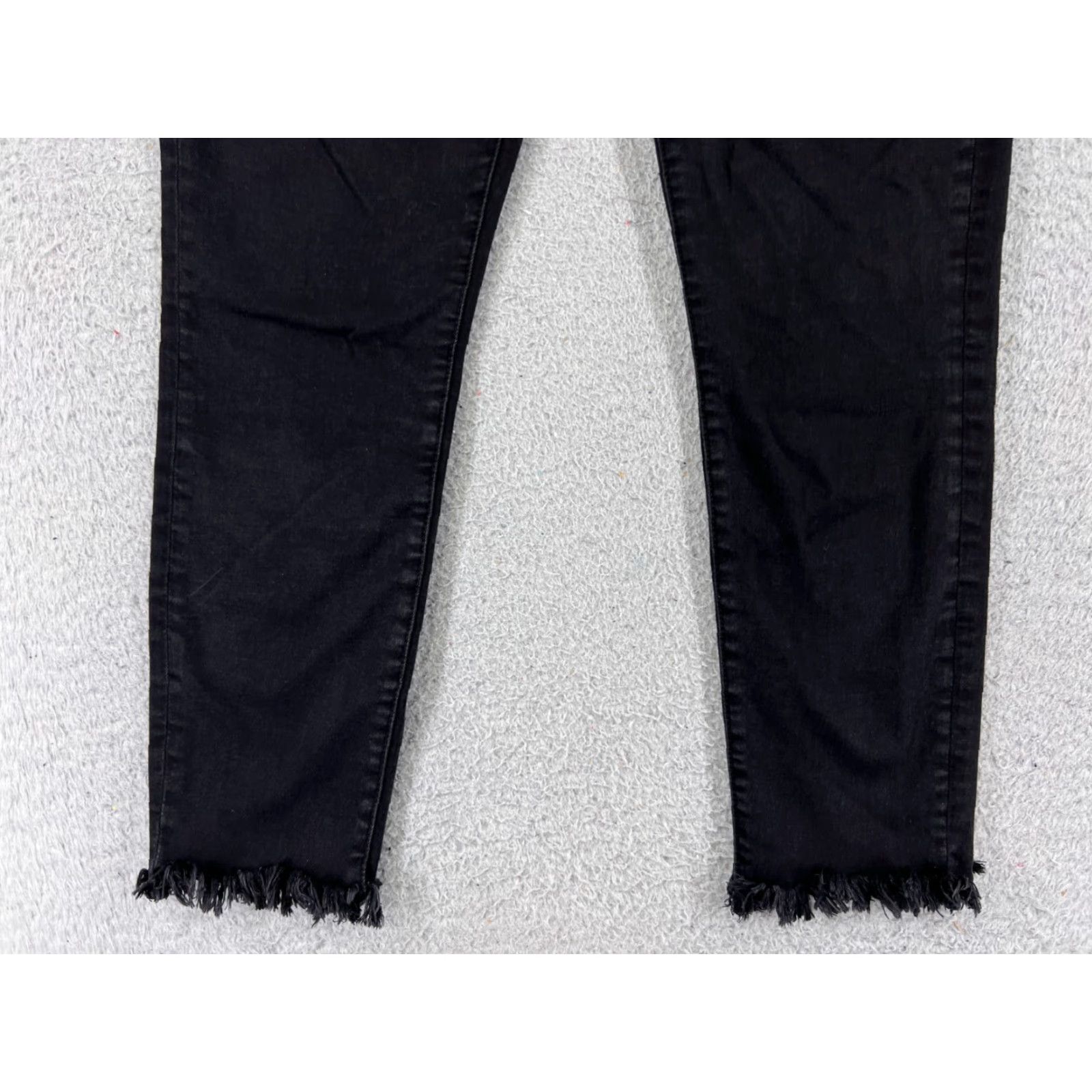 Nine West Nine West Jeans Womens 30 Black High Rise Skinny 28x25 Denim Stretch 5-Pocket Designer Vintage No Size 30" / US 8 / IT 44 - 2 Thumbnail