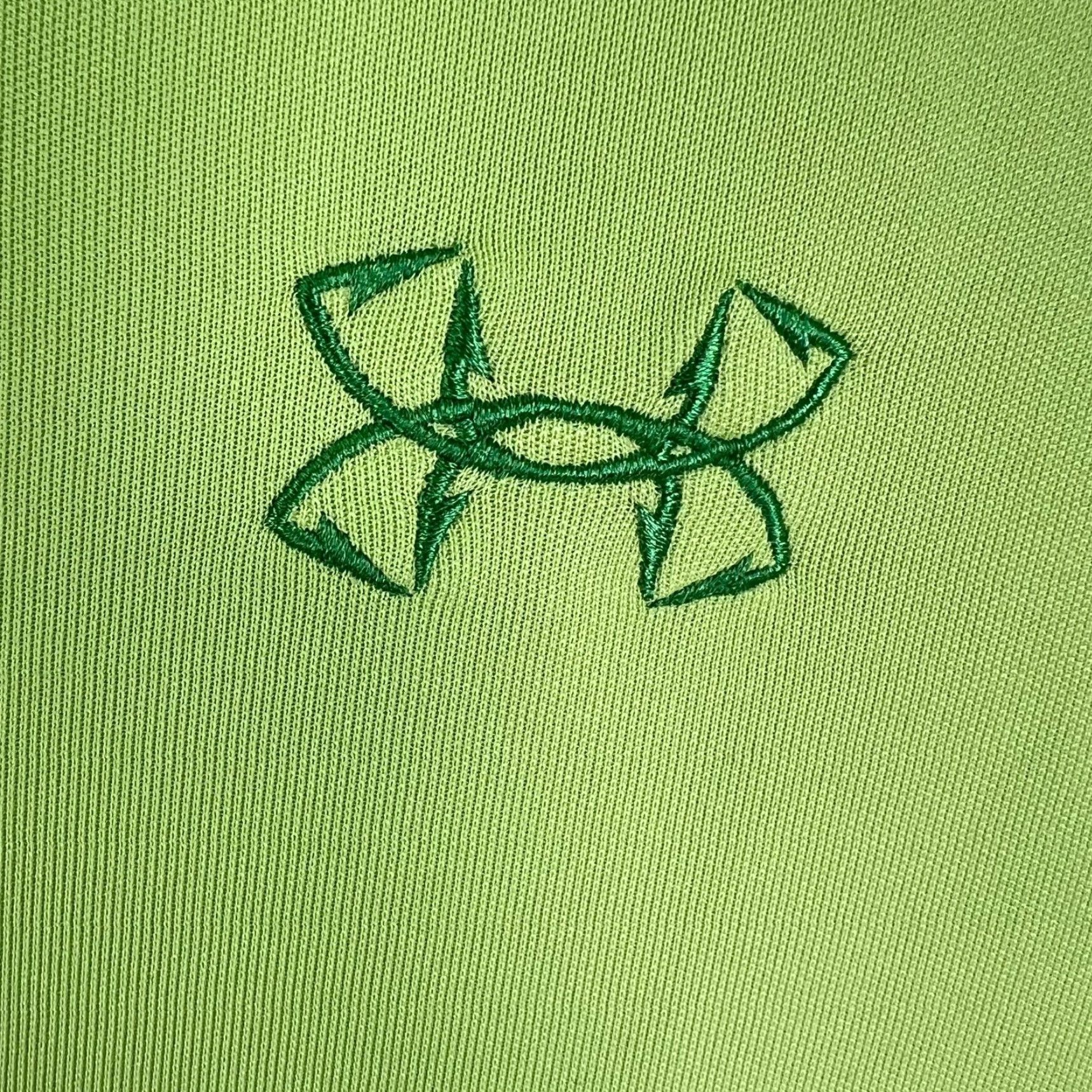 Under Armour Under Armour HeatGear Polo Shirt Mens 2XL Short Sleeve Green Polo, Collared, Pullover, Breathable, Stretch, Logo, Embroidered, 2XL, Regular Fit Size US XXL / EU 58 / 5 - 2 Thumbnail