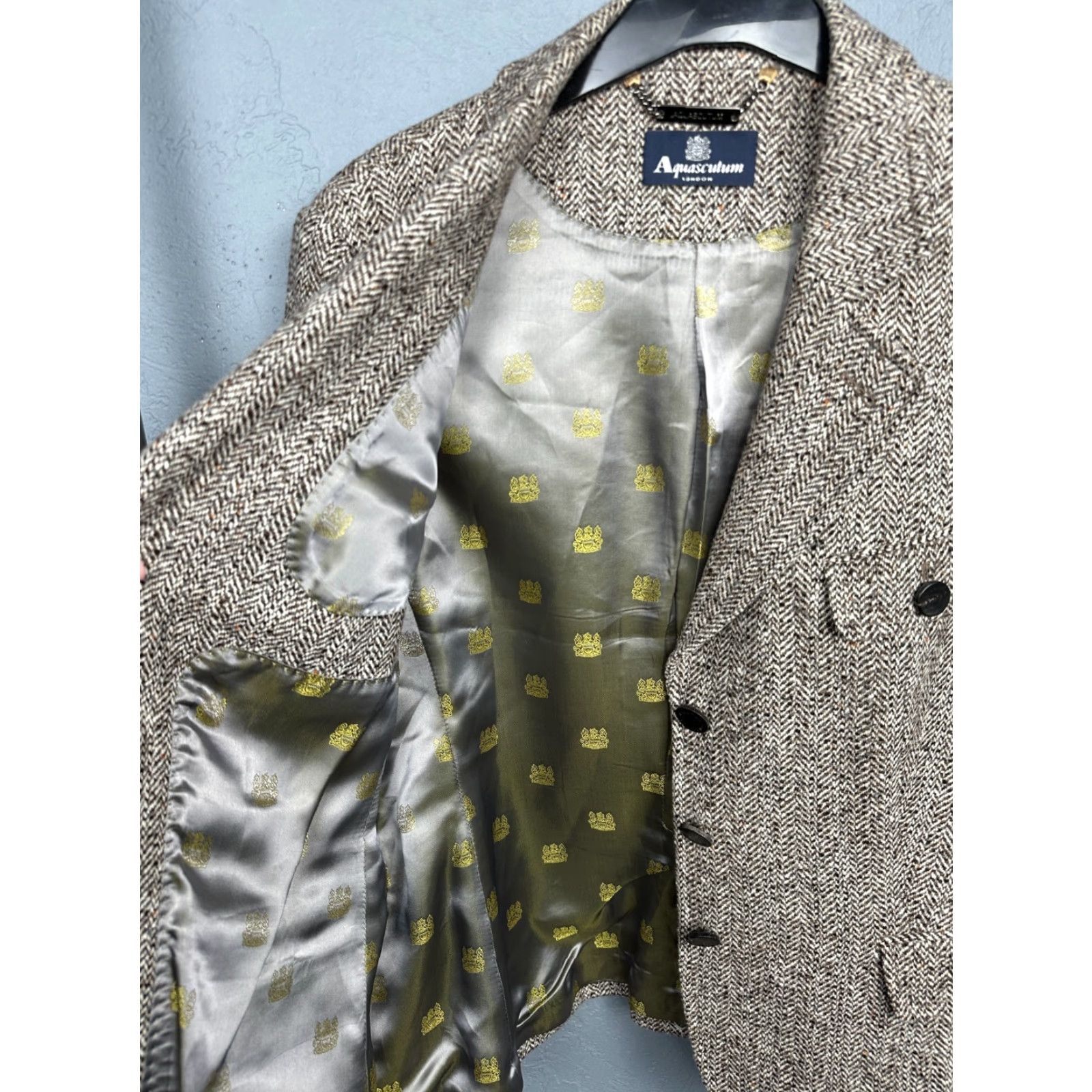 Aquascutum Aquascutum Womens Wool Blazer Jacket UK 18 R Blazer Womens XS-XXL Multicolor 18 Regular Wool Brand Aquascutum Men's vs. Womens? Size XXL / US 16-18 / IT 52-54 - 4 Thumbnail