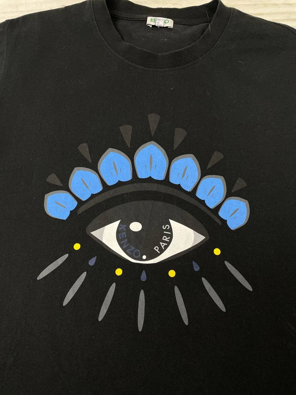 Kenzo Kenzo T Shirt Eyes Y2K Size US L / EU 52-54 / 3 - 7 Thumbnail