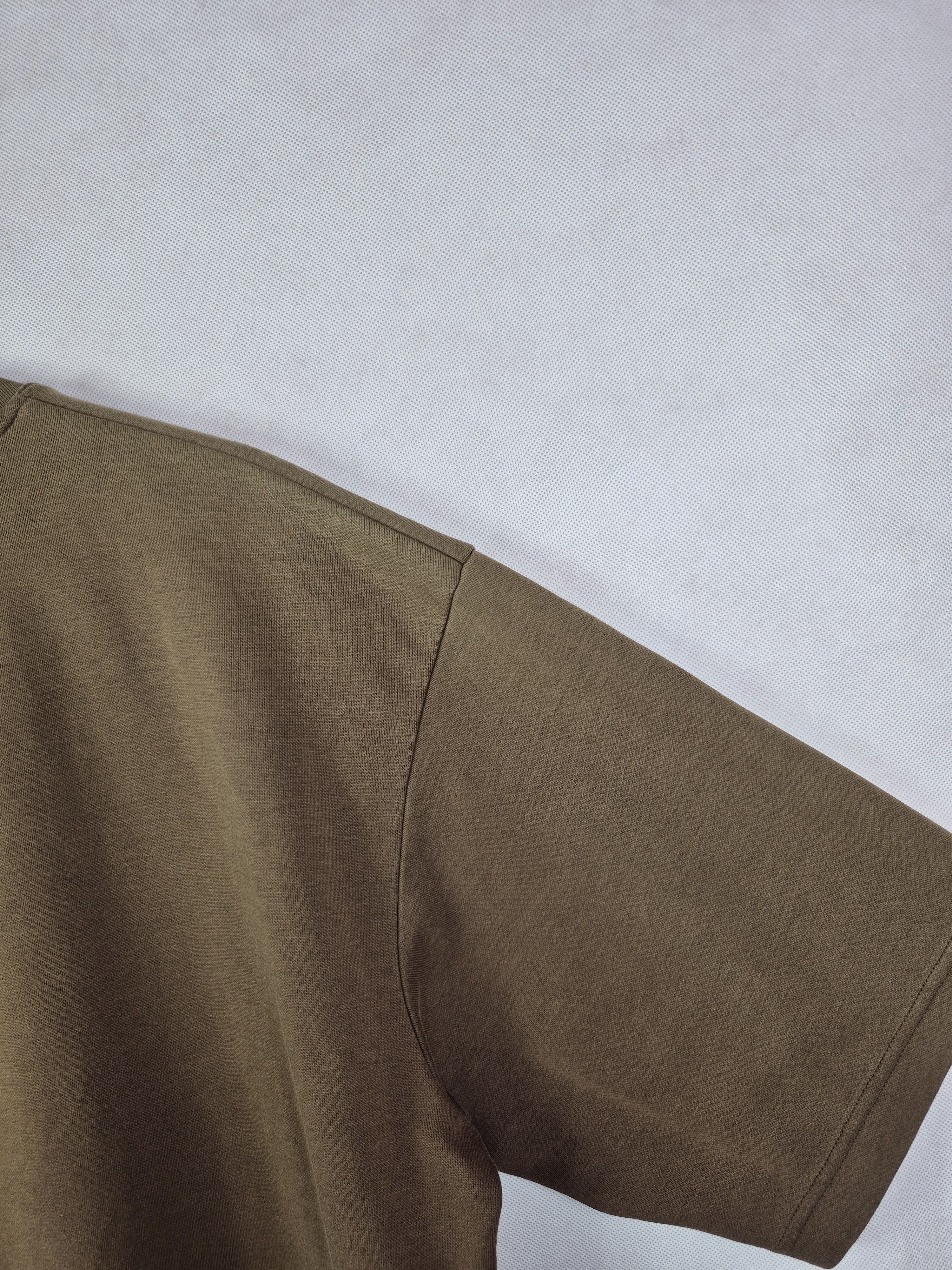Lemaire × Uniqlo 🔥 Uniqlo U Lemaire Airism Brown Plain Tee Size US L / EU 52-54 / 3 - 4 Thumbnail