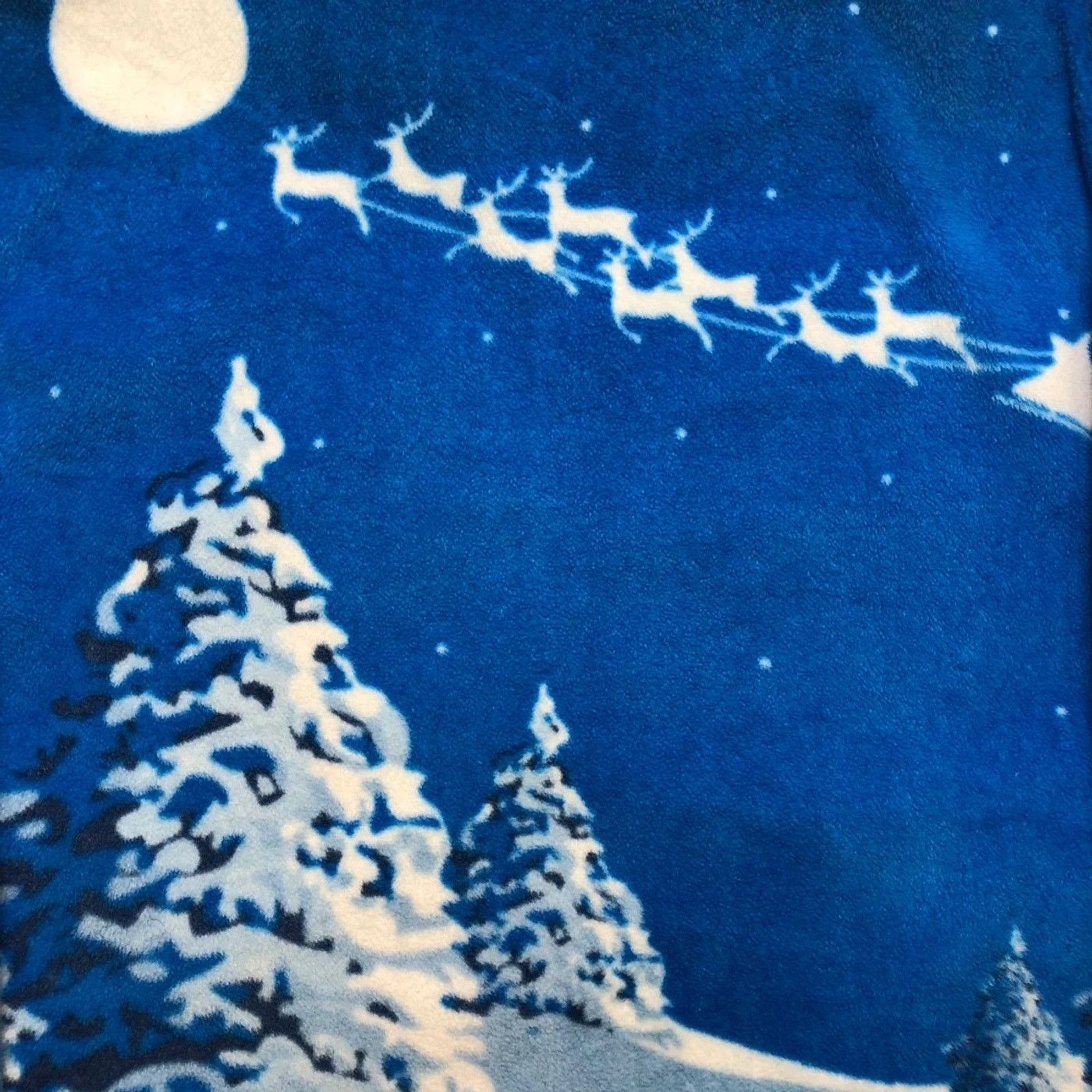 Vintage Vintage Christmas Snowman Fleece Winter Full Zip AOP Jacket Size US M / EU 48-50 / 2 - 4 Thumbnail