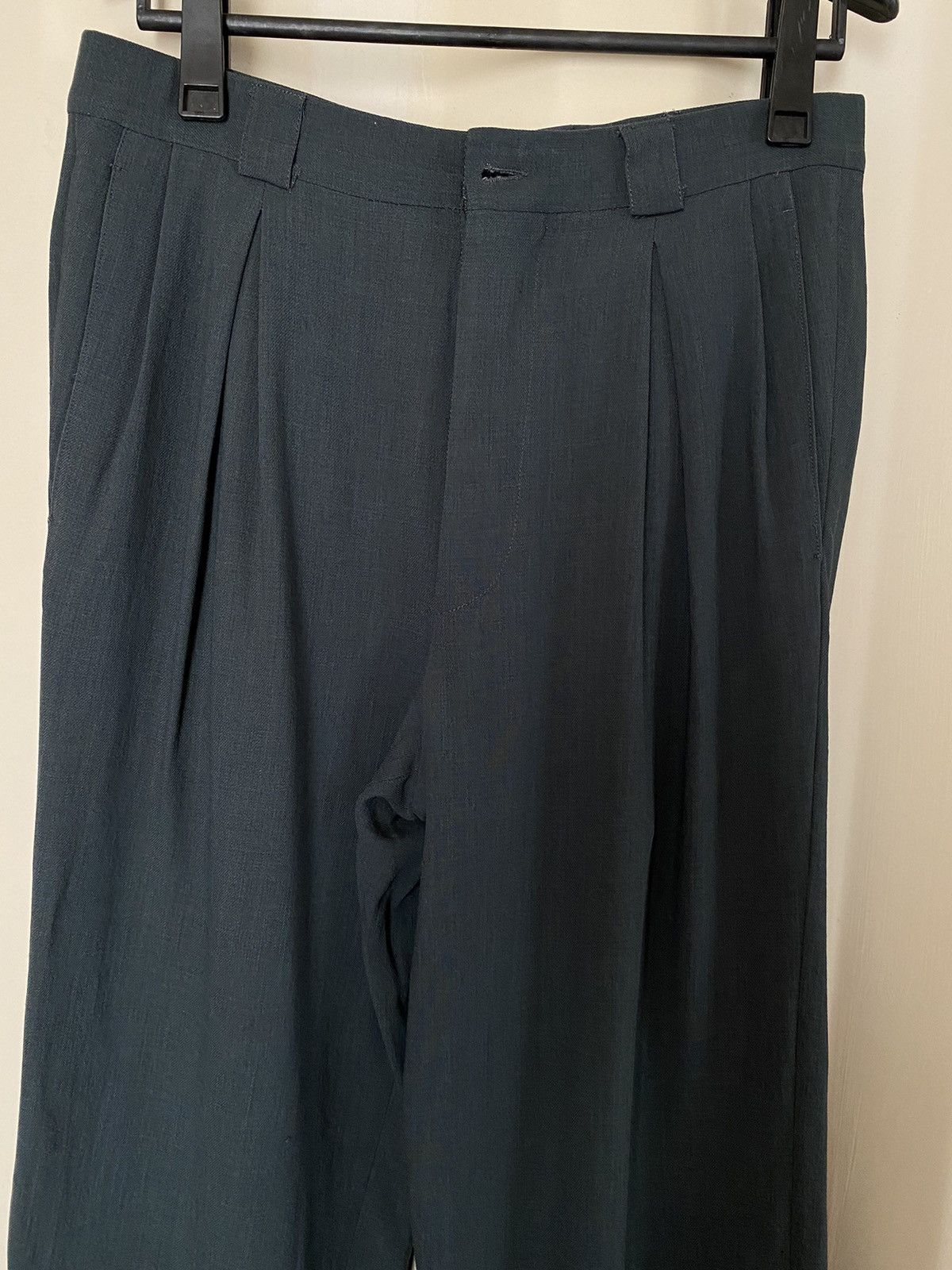 Giorgio Armani GIORGIO ARMANI Dark Green Formal Pants Size US 33 - 17 Thumbnail