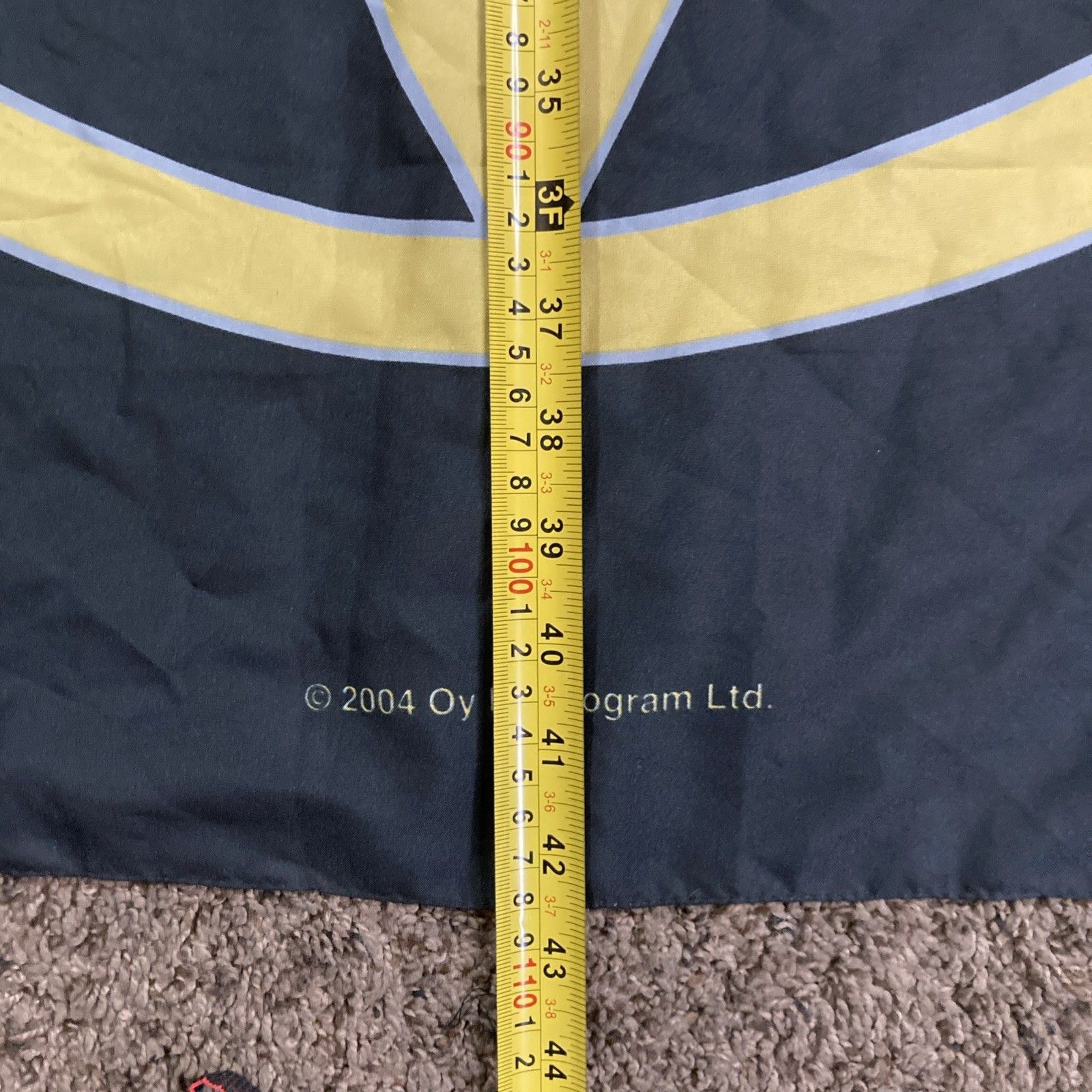 Other HIM Heartogram Vintage Flag Tapestry Wall Decor Rare 2004 Size ONE SIZE - 5 Thumbnail