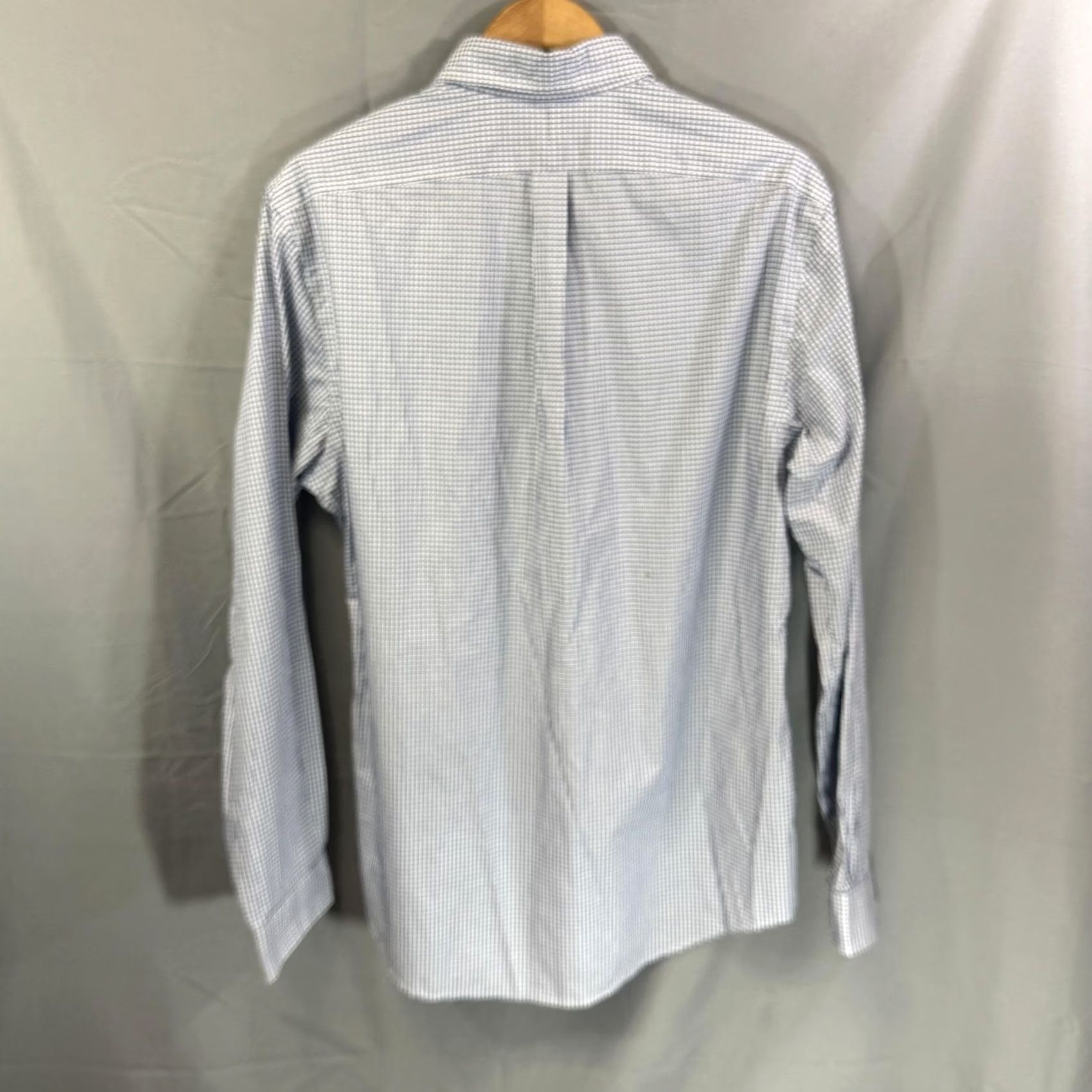 Ralph Lauren Ralph Lauren Shirt Mens XL Blue Slim Fit Button Down Check Dress Classic NWT Size 46R - 2 Thumbnail