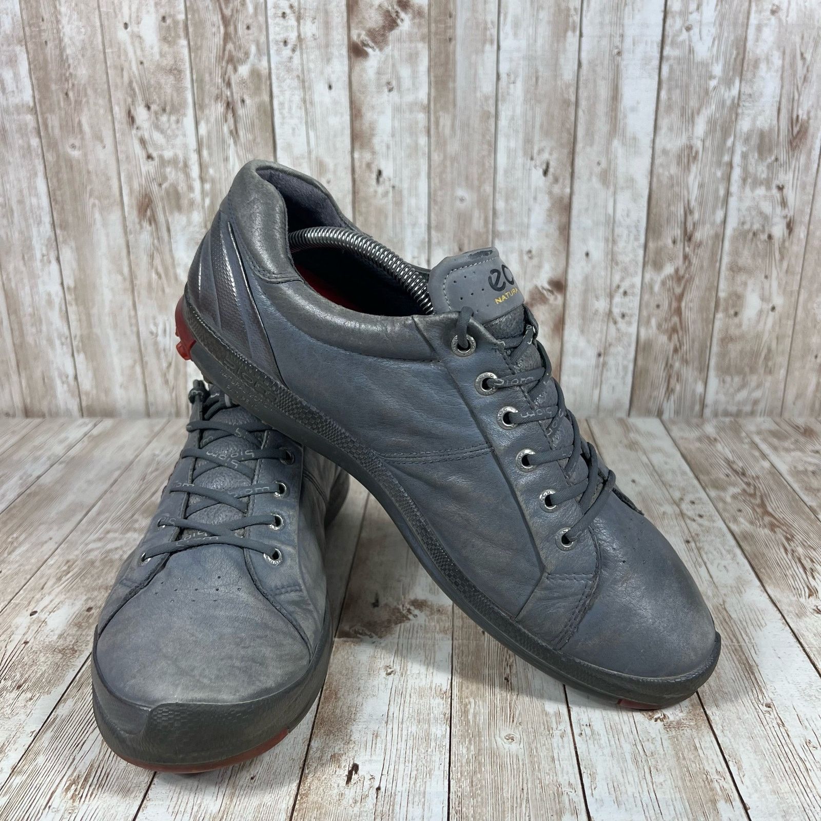 Ecco Ecco biom hybrid golf shoes Mens 11 gray red Size US 11 / EU 44 - 6 Thumbnail