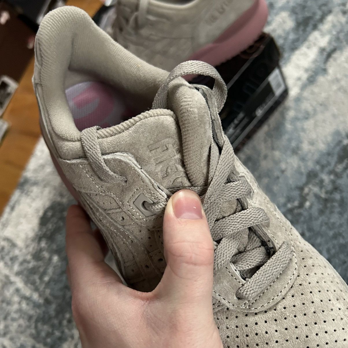 Asics × Kith × Ronnie Fieg 1201A224-203 FW20 KXTH GEL LYTE iii “THE PALETTE” MOLECULE Size US 8 / IT 38 - 4 Thumbnail