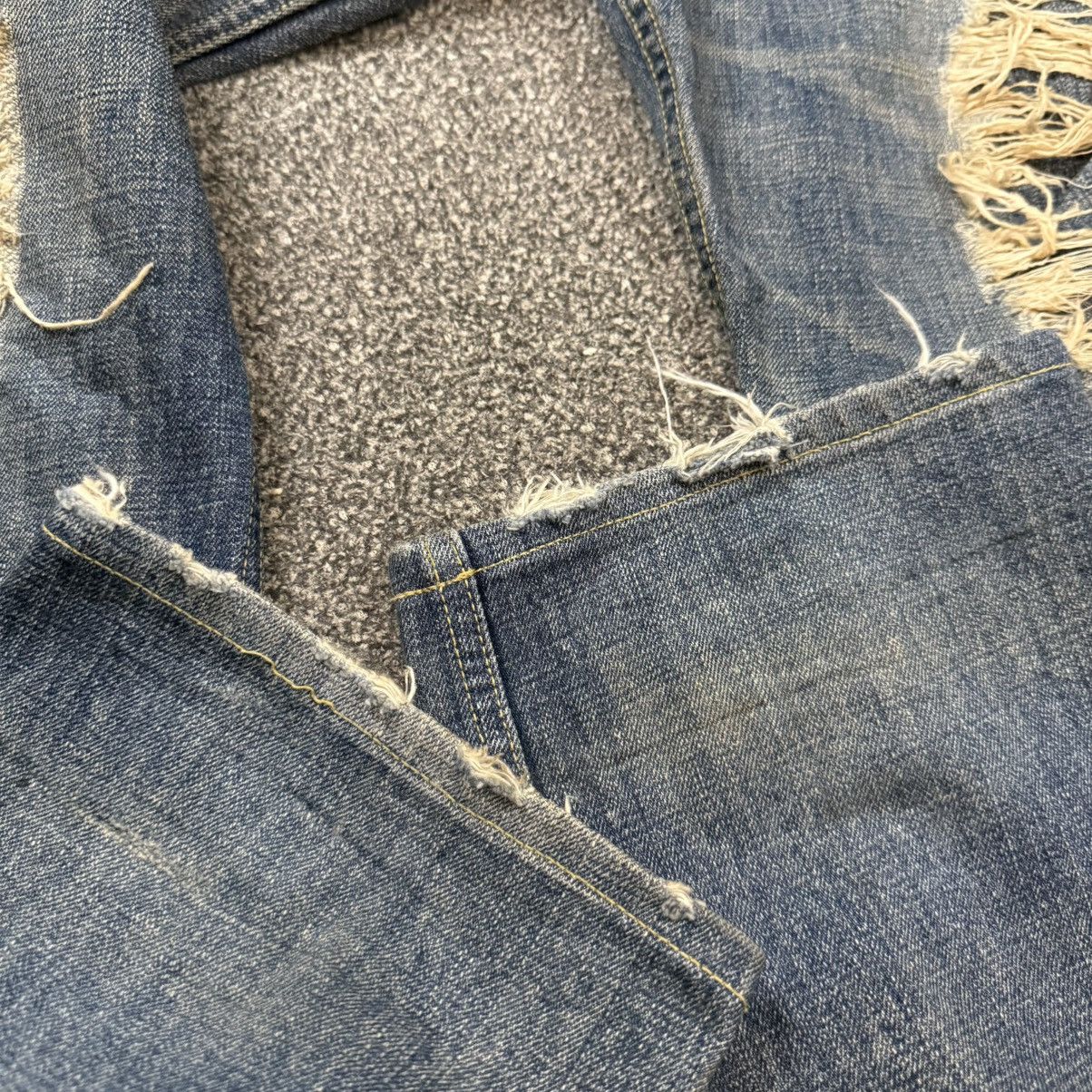 Beams Plus 🔥🇯🇵 Vintage 90s Japanese Distressed Beams Denim Size US 31 - 10 Thumbnail