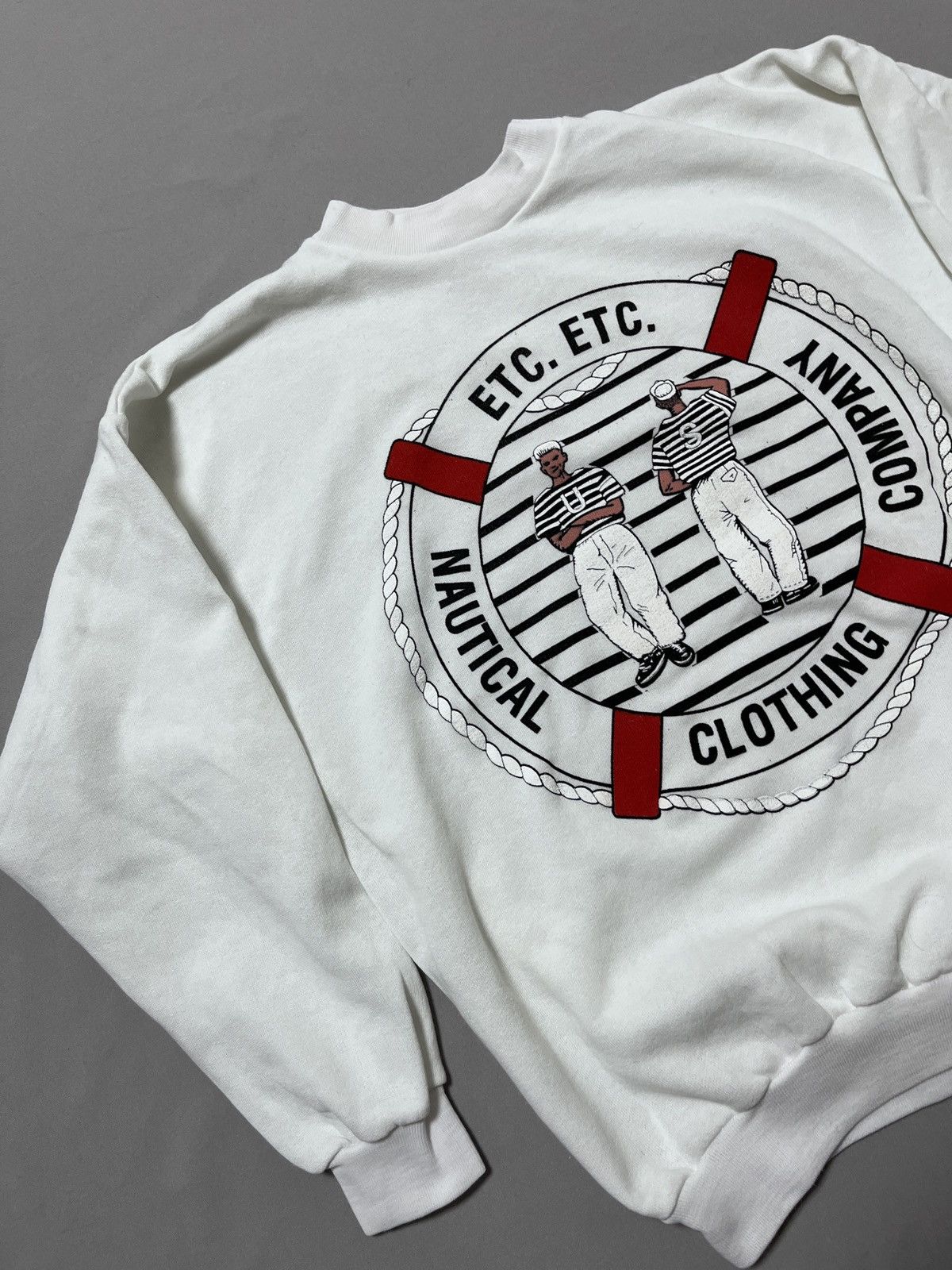 Nautica Vintage Sailors ETC Nautical Clothing Company Sweatshirt Size US L / EU 52-54 / 3 - 5 Thumbnail