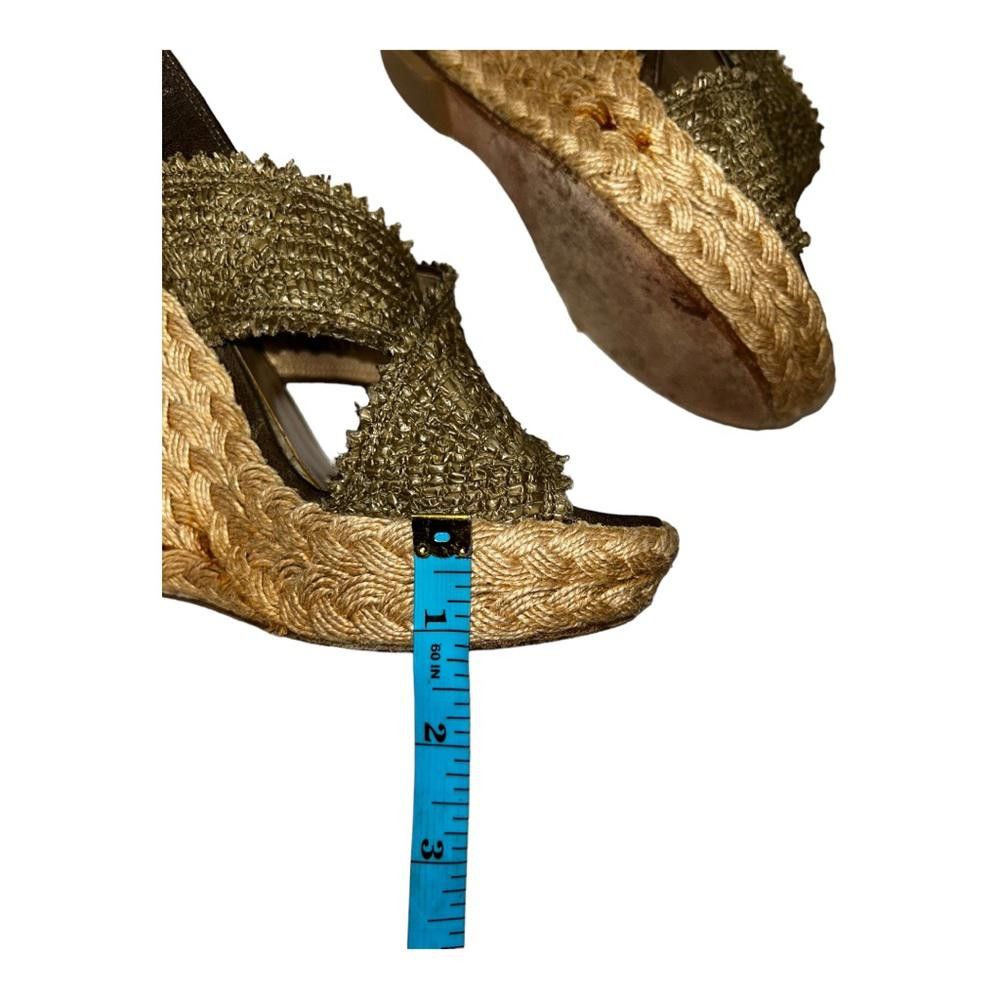 Stuart Weitzman Stuart Weitzman l Straw Espadrille Wedges Size 5.5 Size US 5.5 / IT 35.5 - 10 Thumbnail